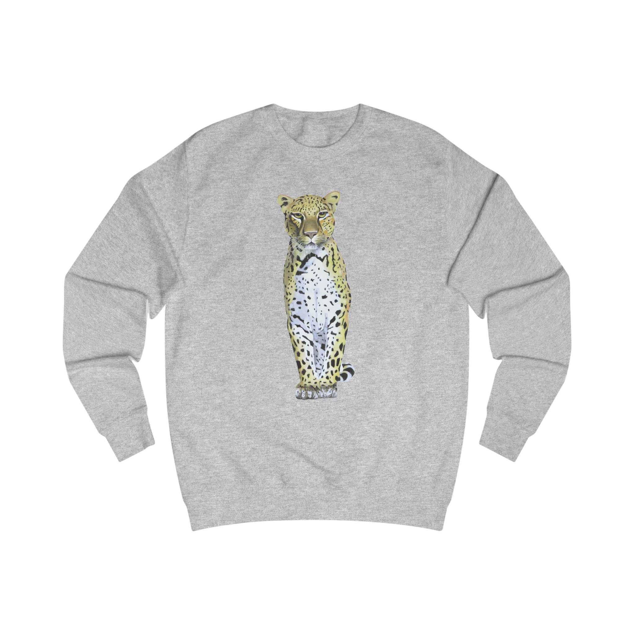 Spotted Leopard Graphic Sweatshirt
