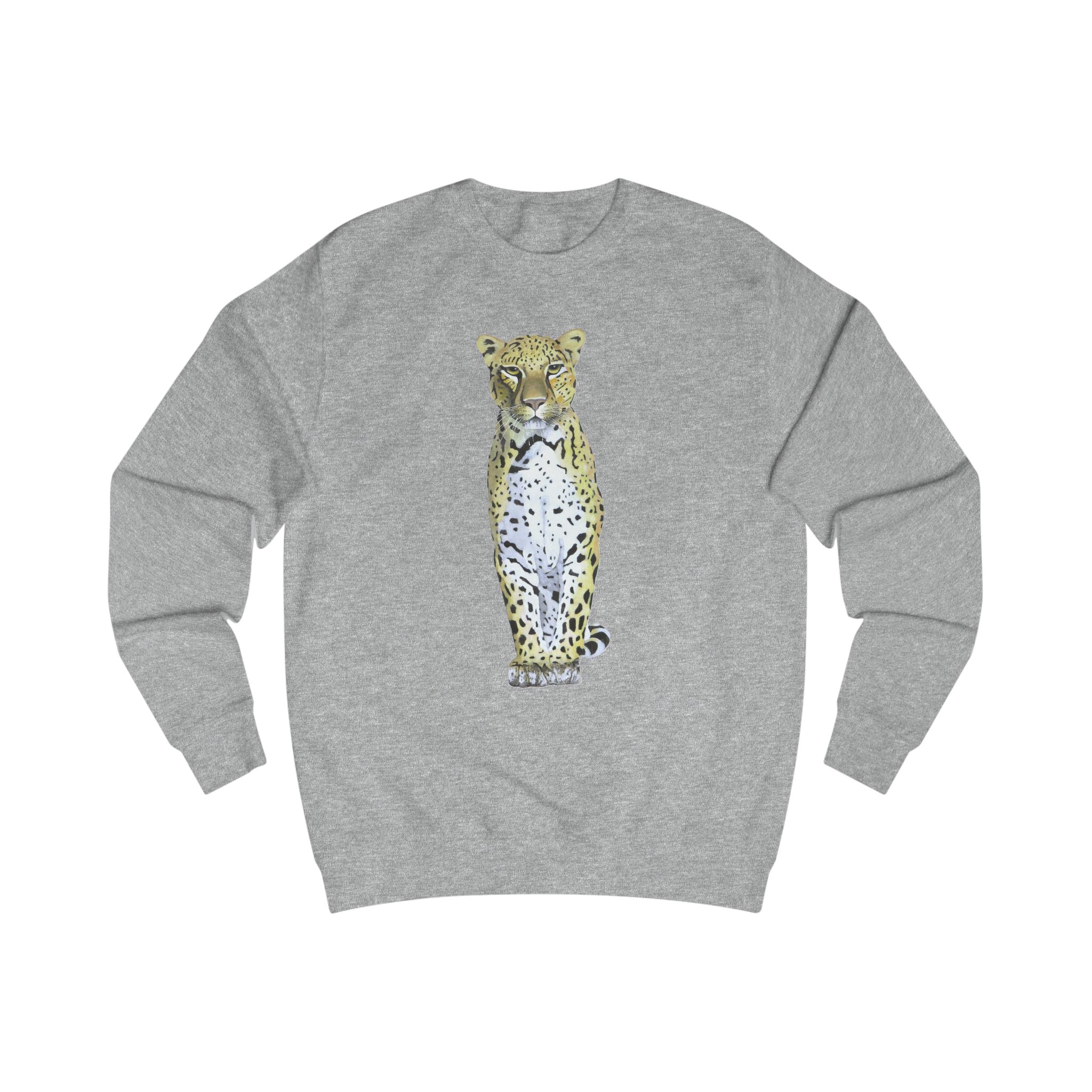 Spotted Leopard Graphic Sweatshirt