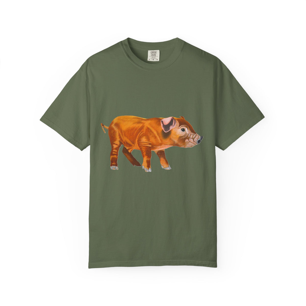 Pig Illustration T‑Shirt — Vintage Farm Animal Tee
