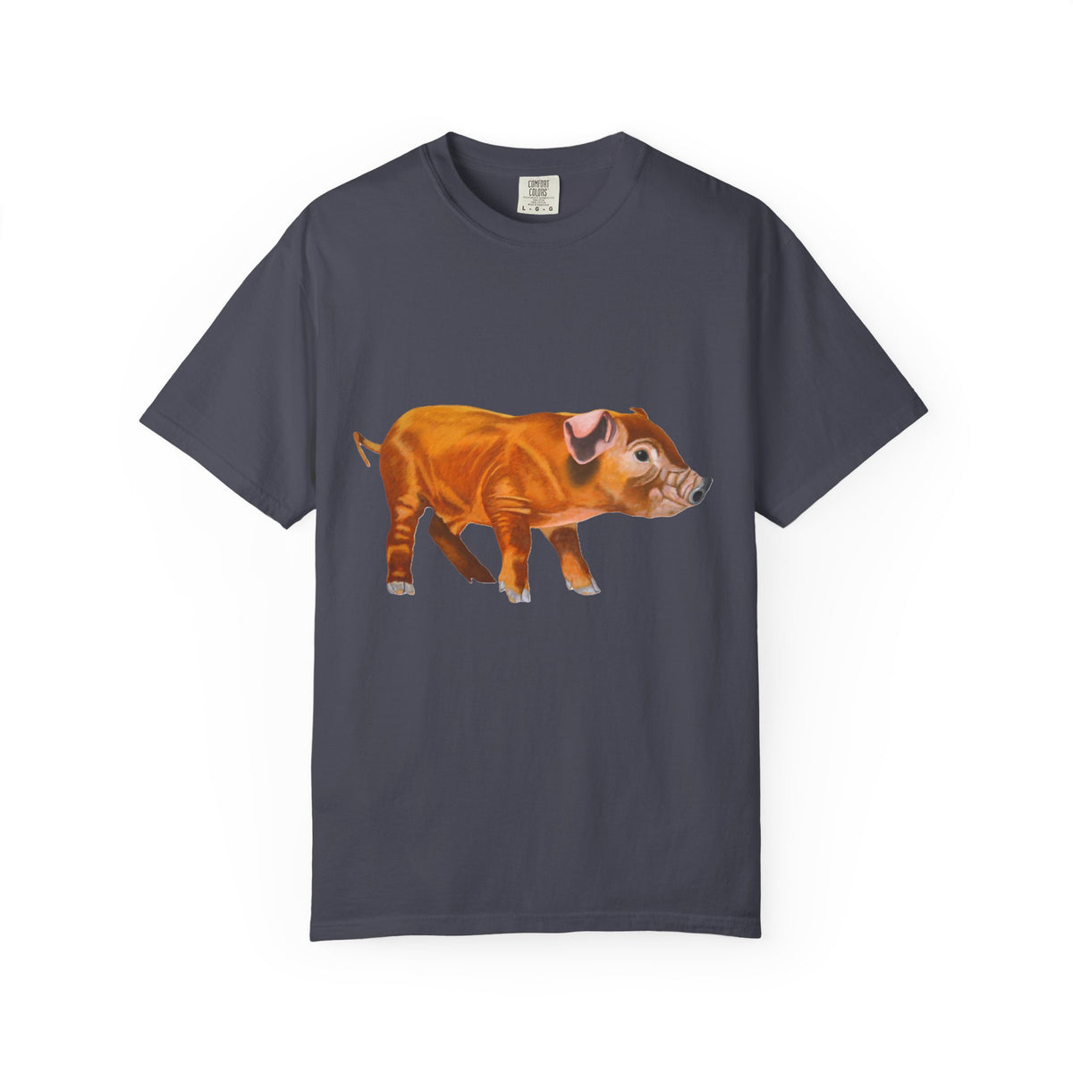 Pig Illustration T‑Shirt — Vintage Farm Animal Tee