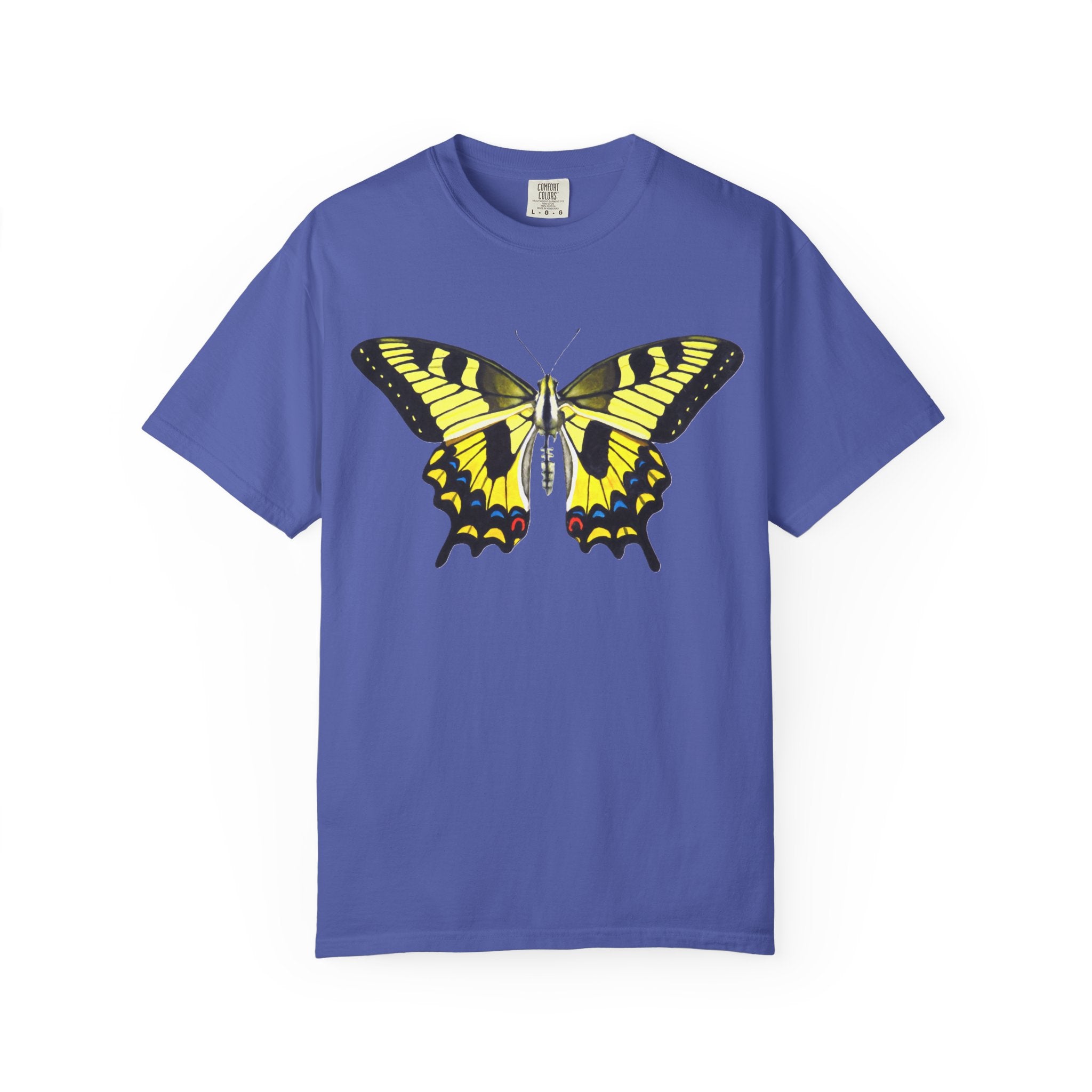 Yellow Butterfly Graphic Tee