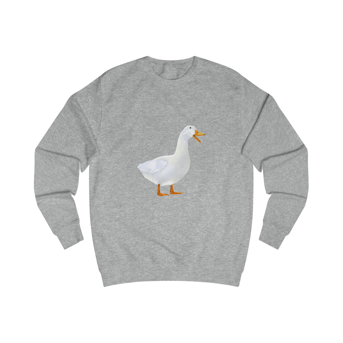 Pekin Duck Graphic Sweatshirt - Hand-Drawn Farmhouse Nature Print