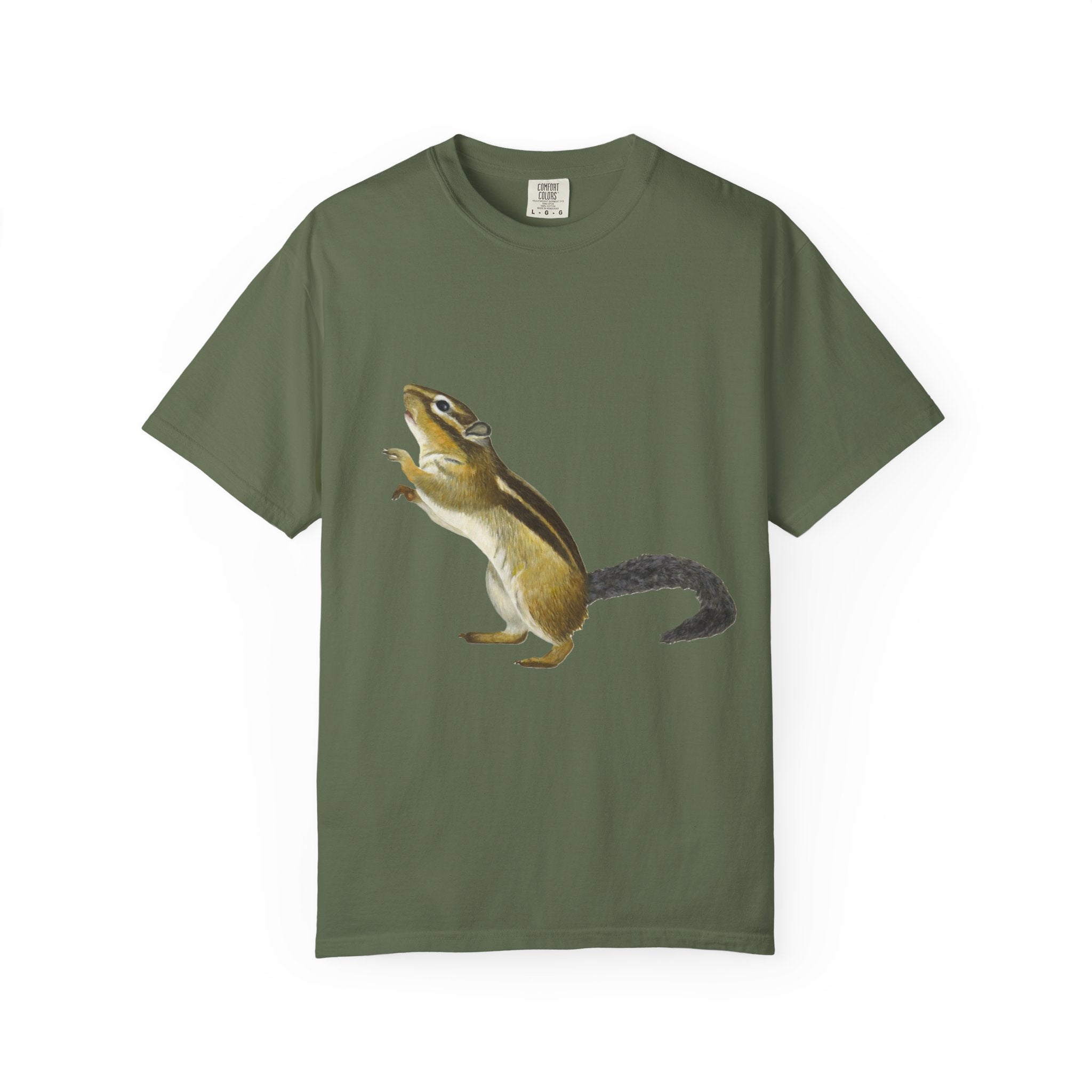 Chipmunk Illustration Tee