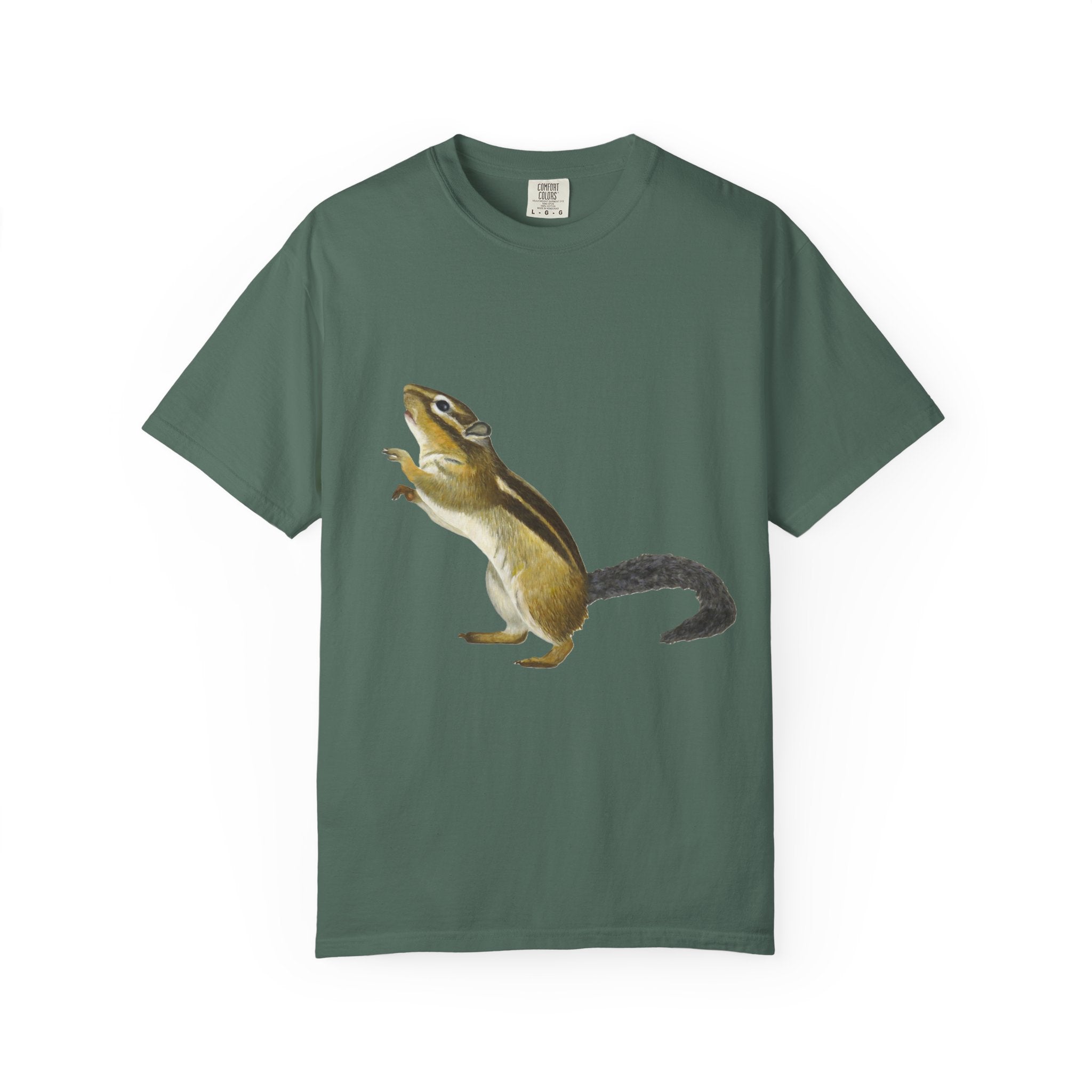 Chipmunk Illustration Tee