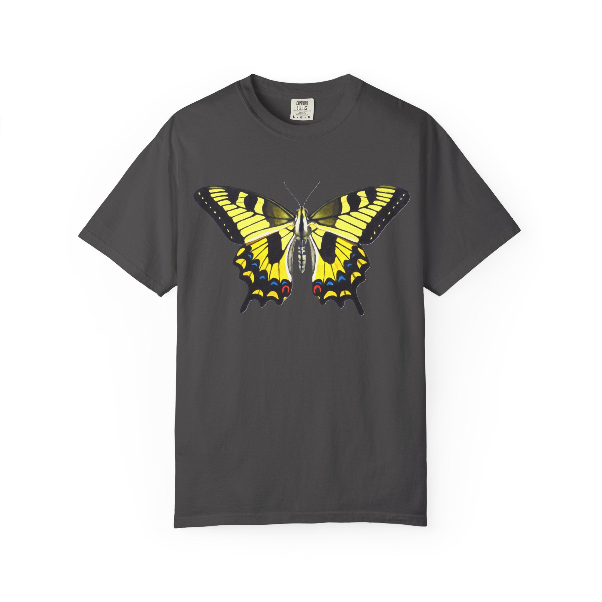 Yellow Butterfly Graphic Tee