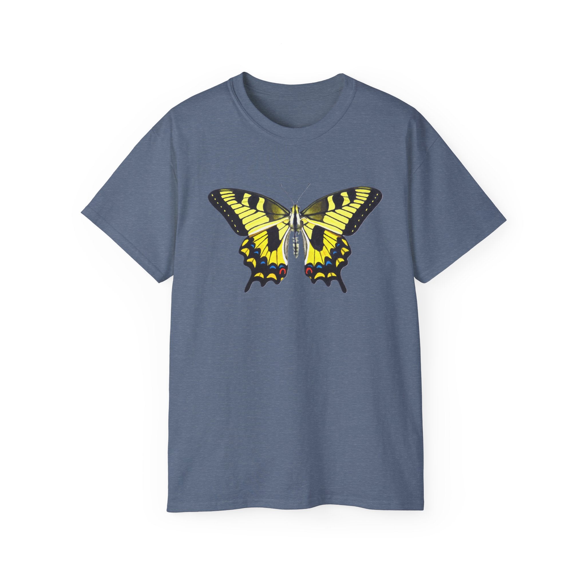 Yellow Butterfly Graphic Tee