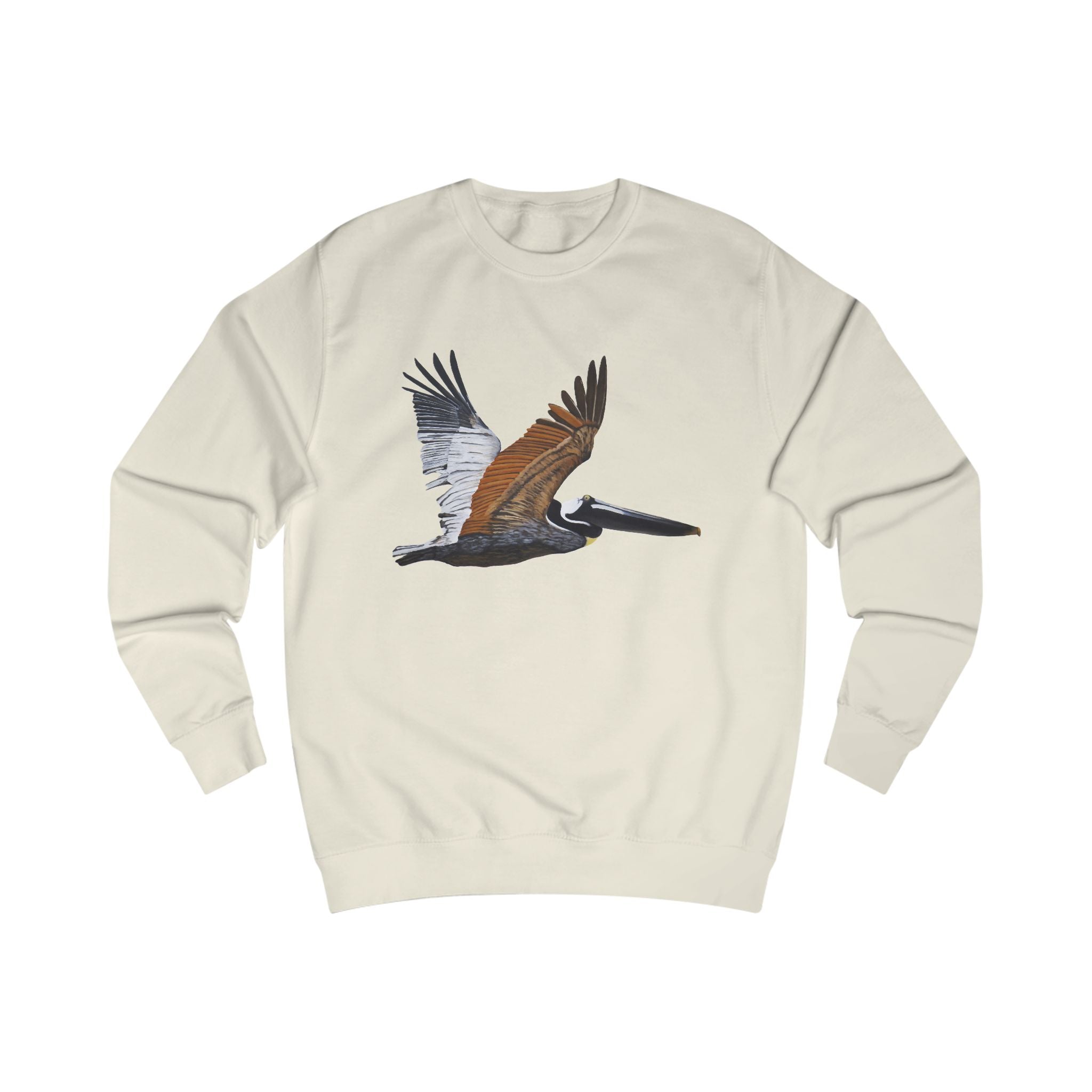 Brown Pelican Graphic Sweatshirt