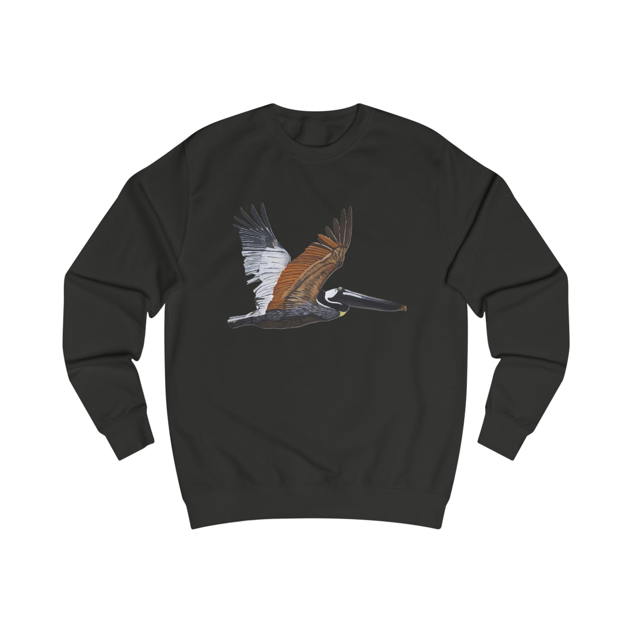 Brown Pelican Graphic Sweatshirt