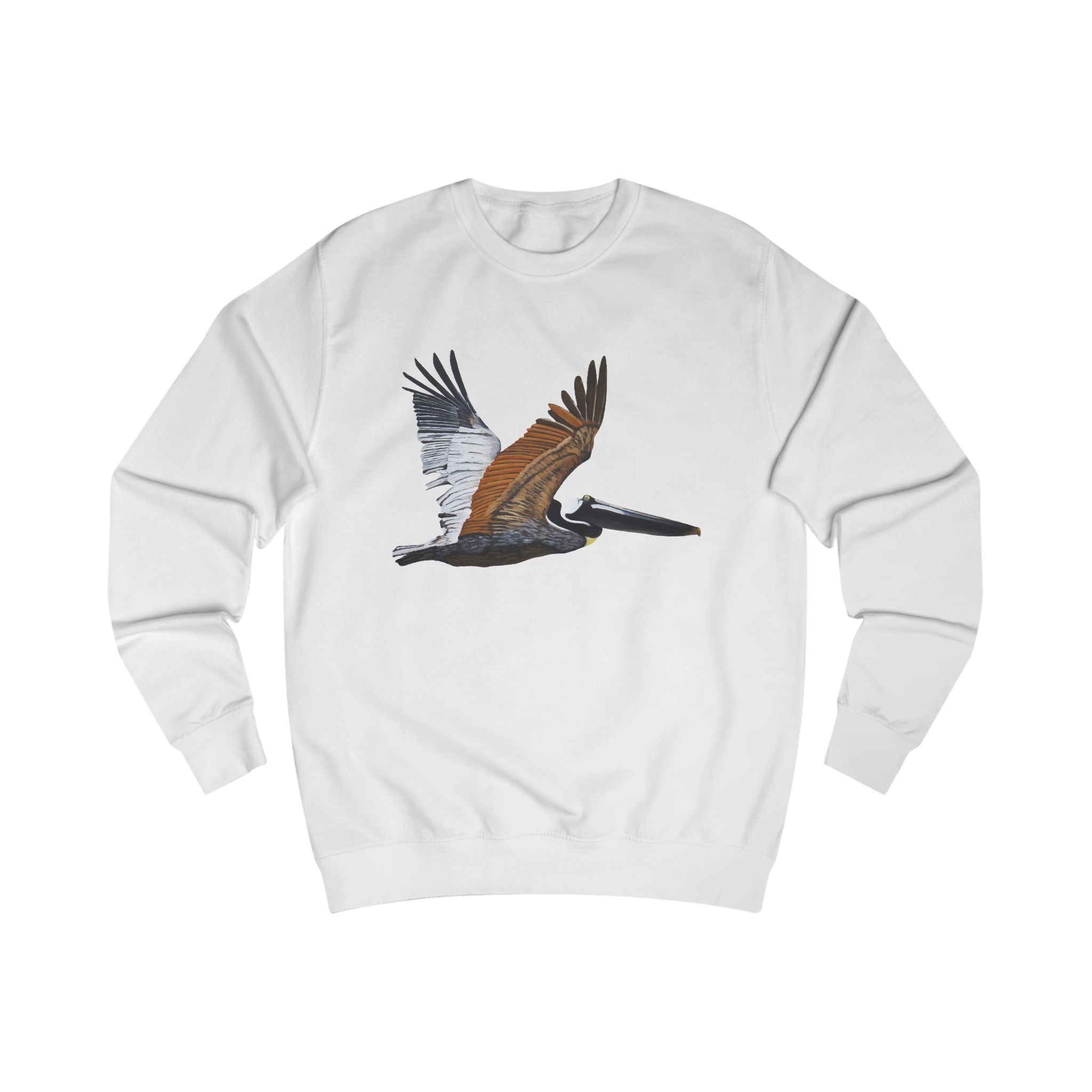 Brown Pelican Graphic Sweatshirt
