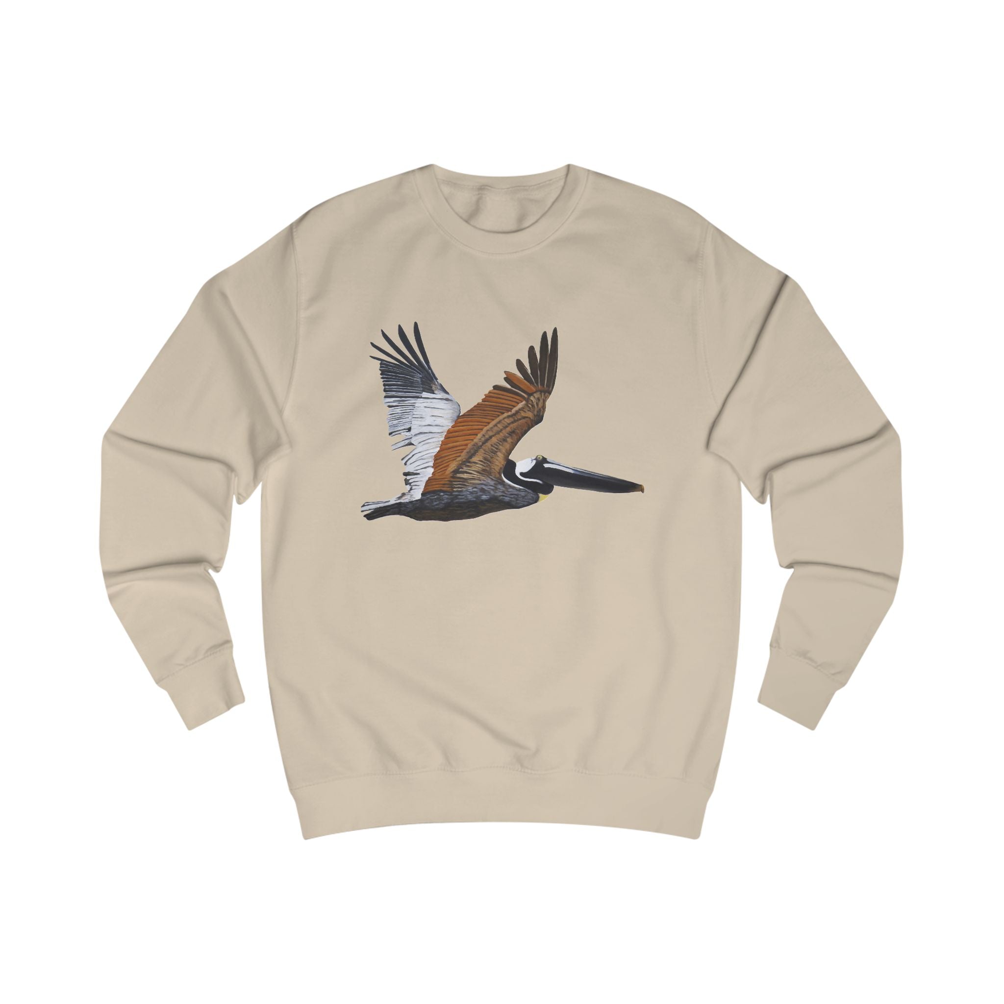 Brown Pelican Graphic Sweatshirt