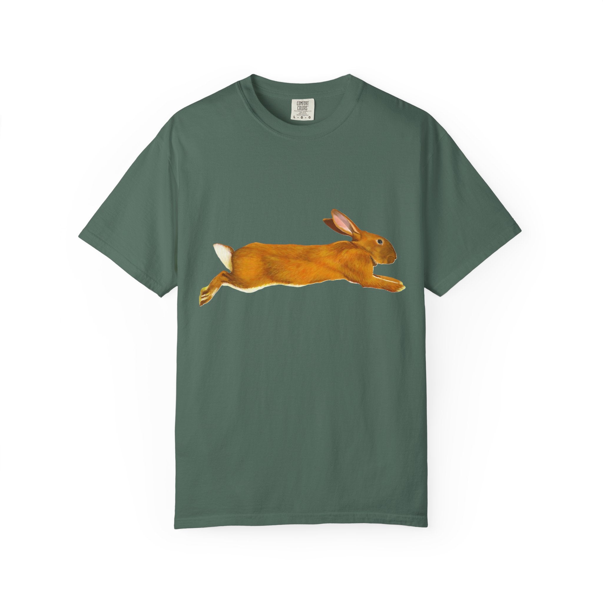 Running Rabbit Illustration Tee