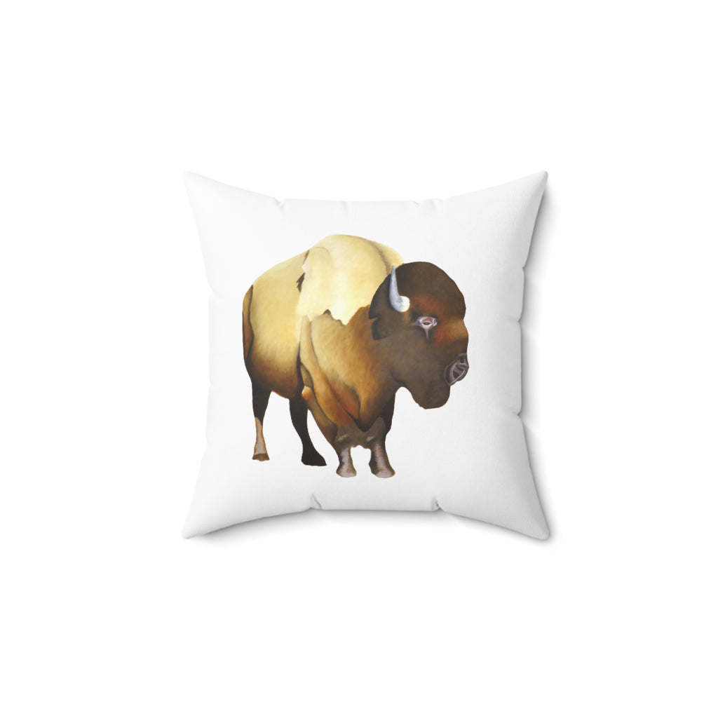 Bison - Throw Pillow