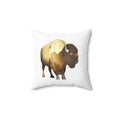 Bison - Throw Pillow