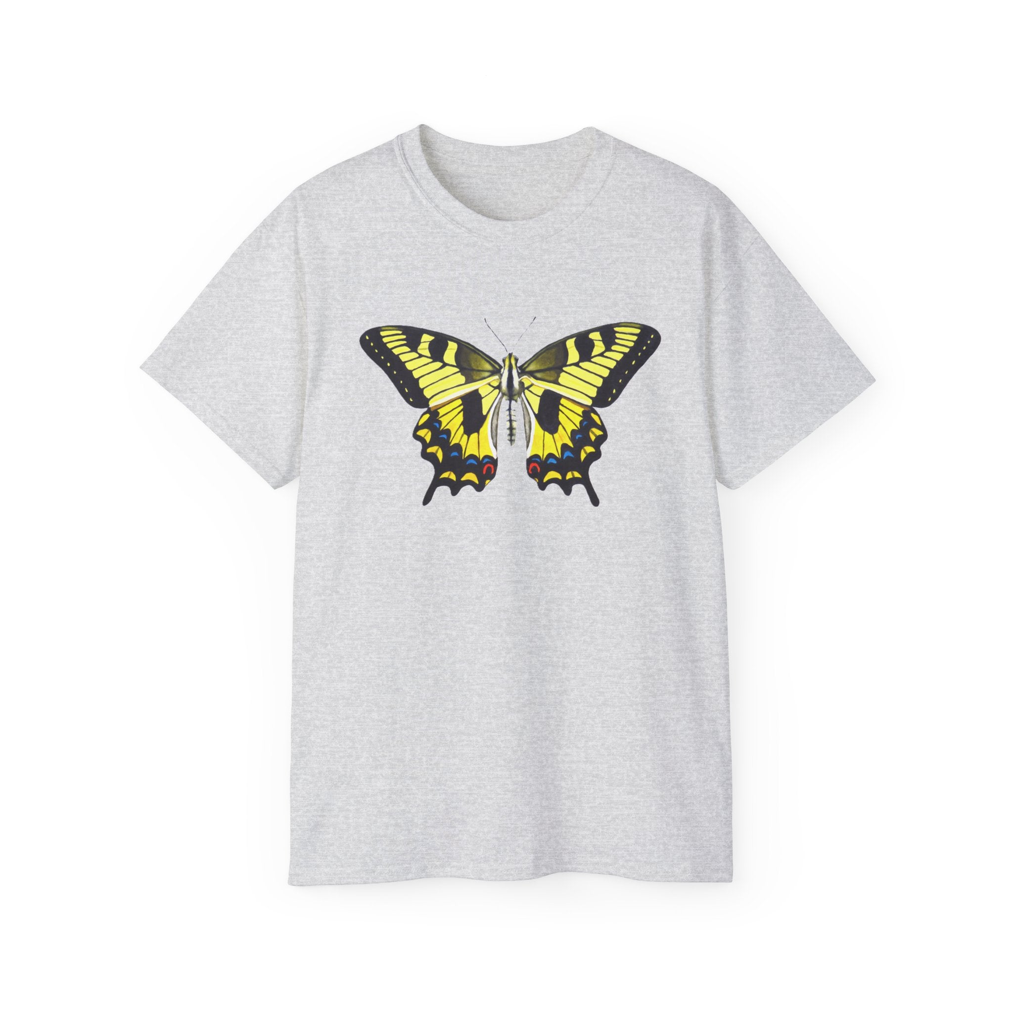 Yellow Butterfly Graphic Tee