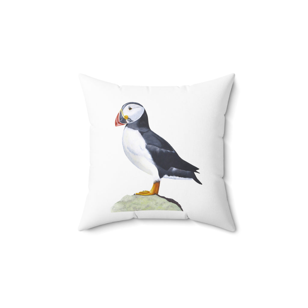 Puffin - Throw Pillow