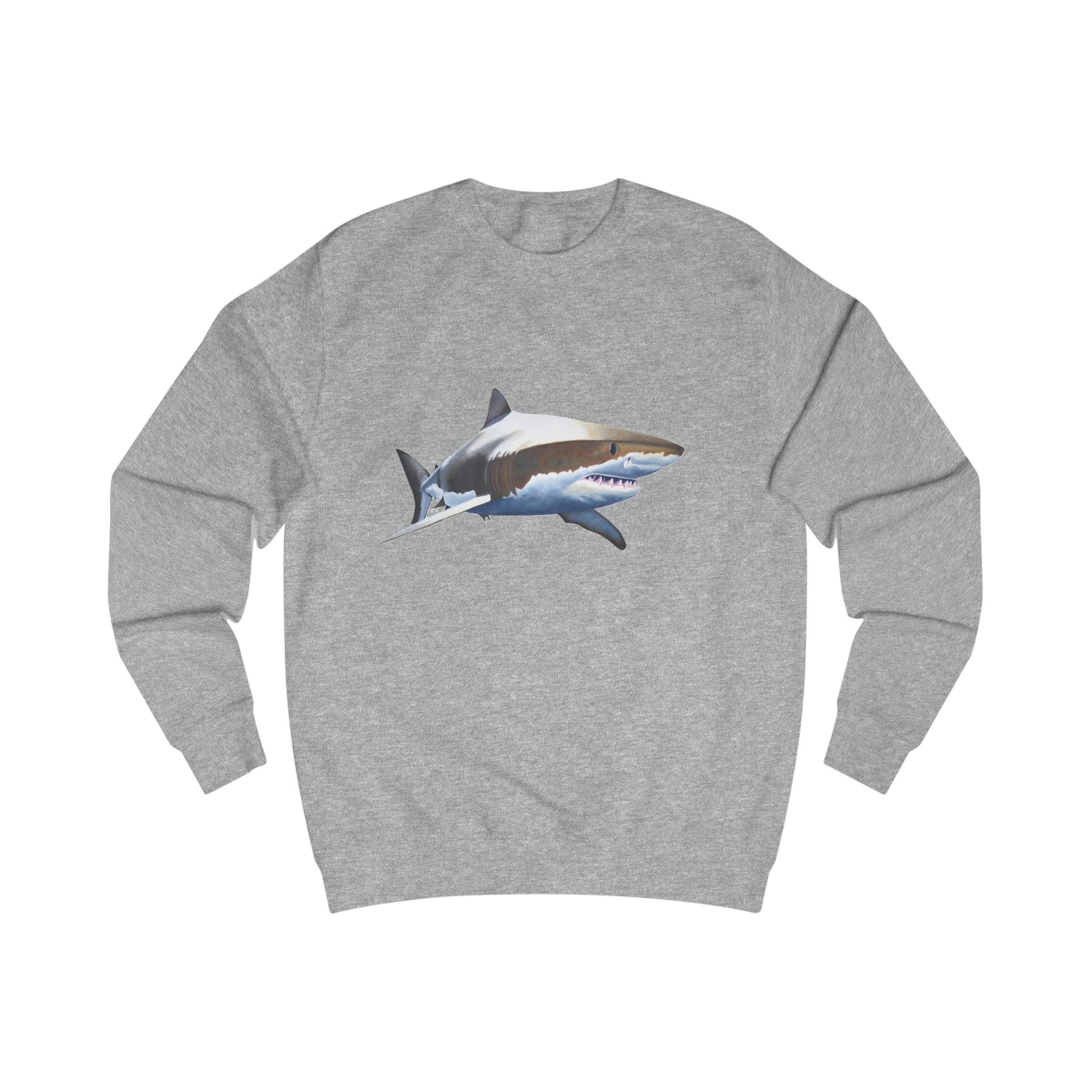 Great White Shark Graphic Sweatshirt