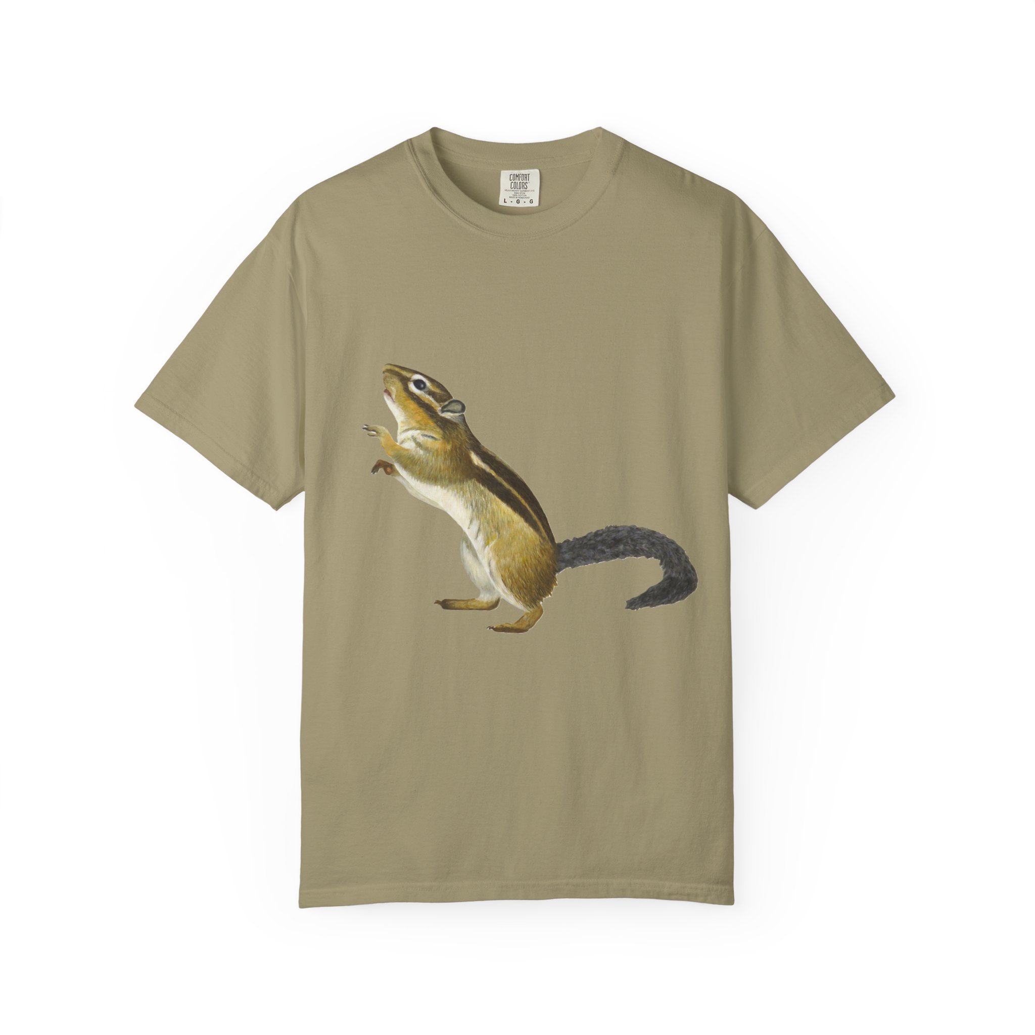 Chipmunk Illustration Tee