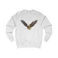 Majestic Eagle Graphic Sweatshirt - Hand-Drawn Nature Print