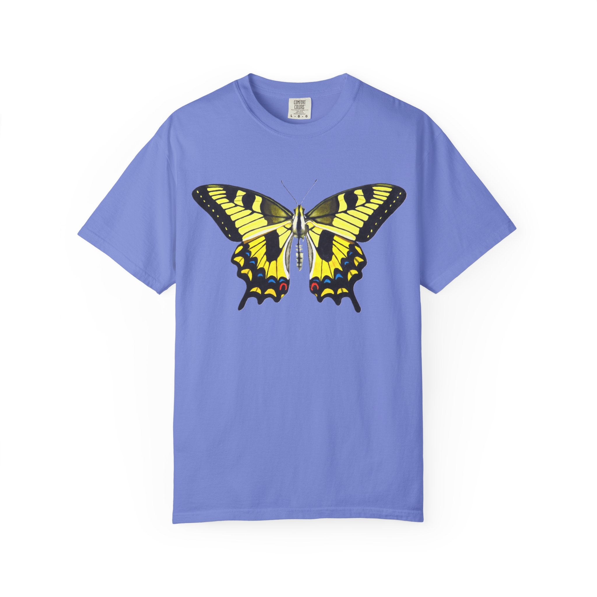 Yellow Butterfly Graphic Tee