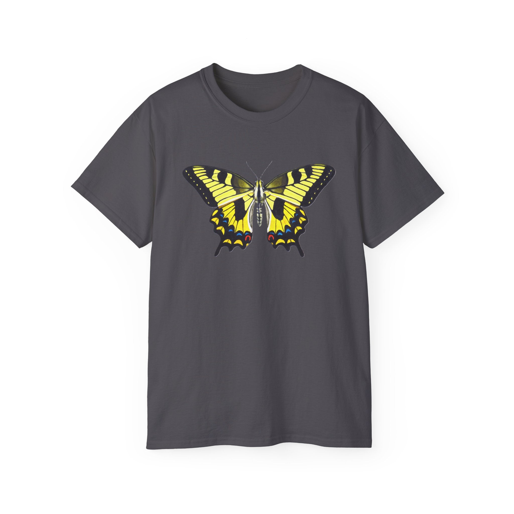 Yellow Butterfly Graphic Tee