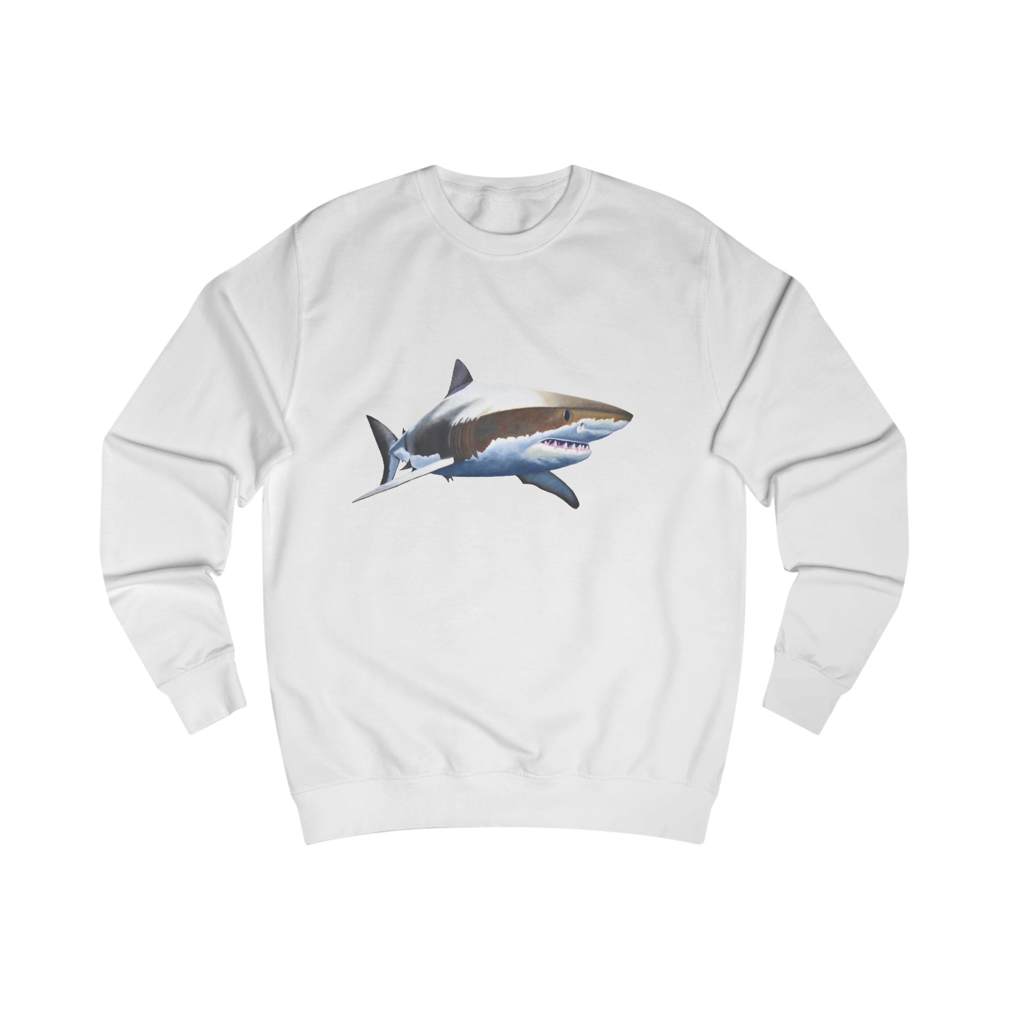 Great White Shark Graphic Sweatshirt
