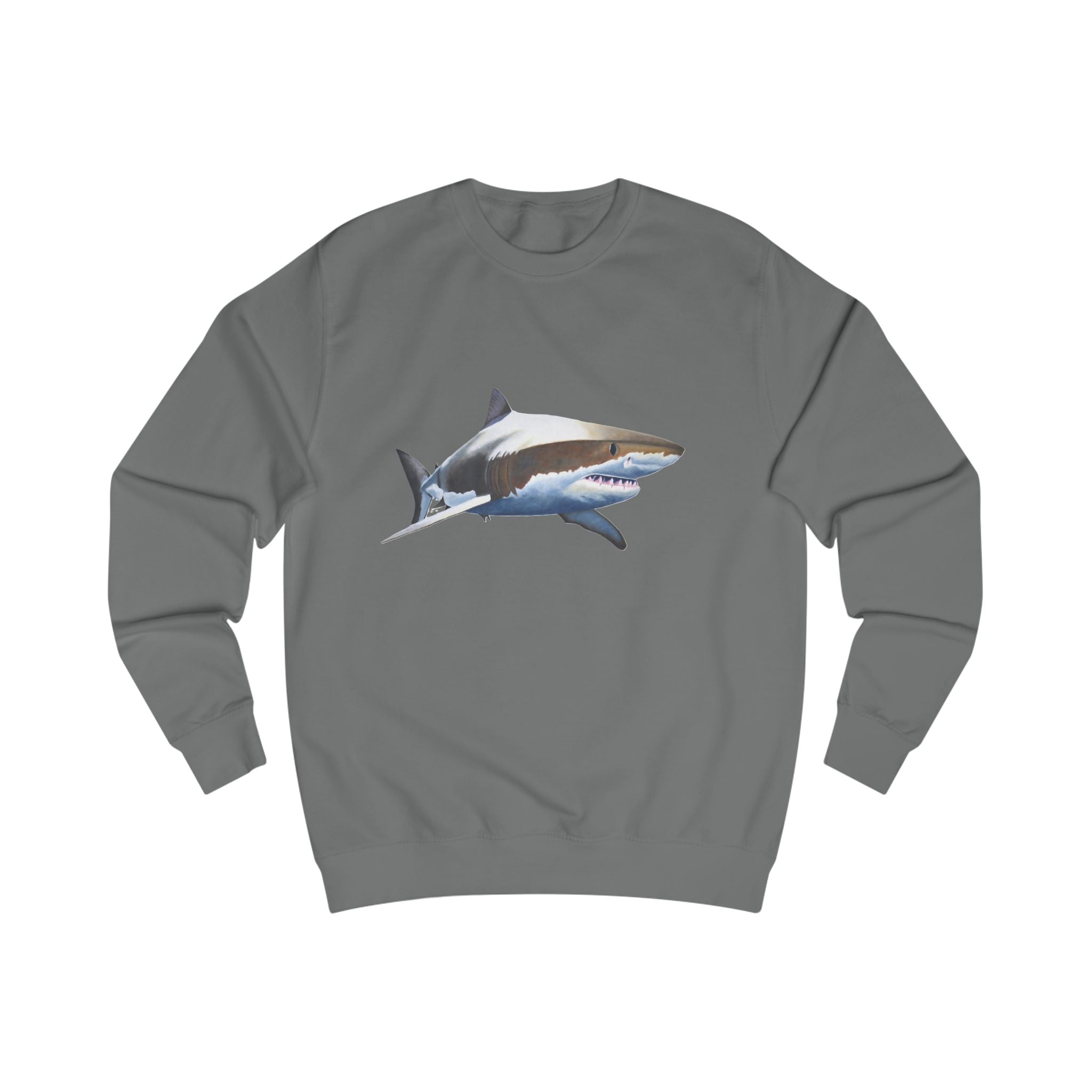 Great White Shark Graphic Sweatshirt