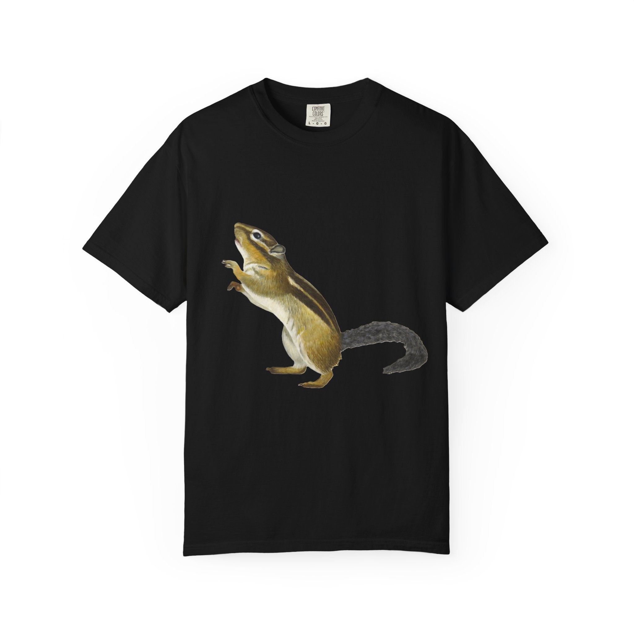 Chipmunk Illustration Tee