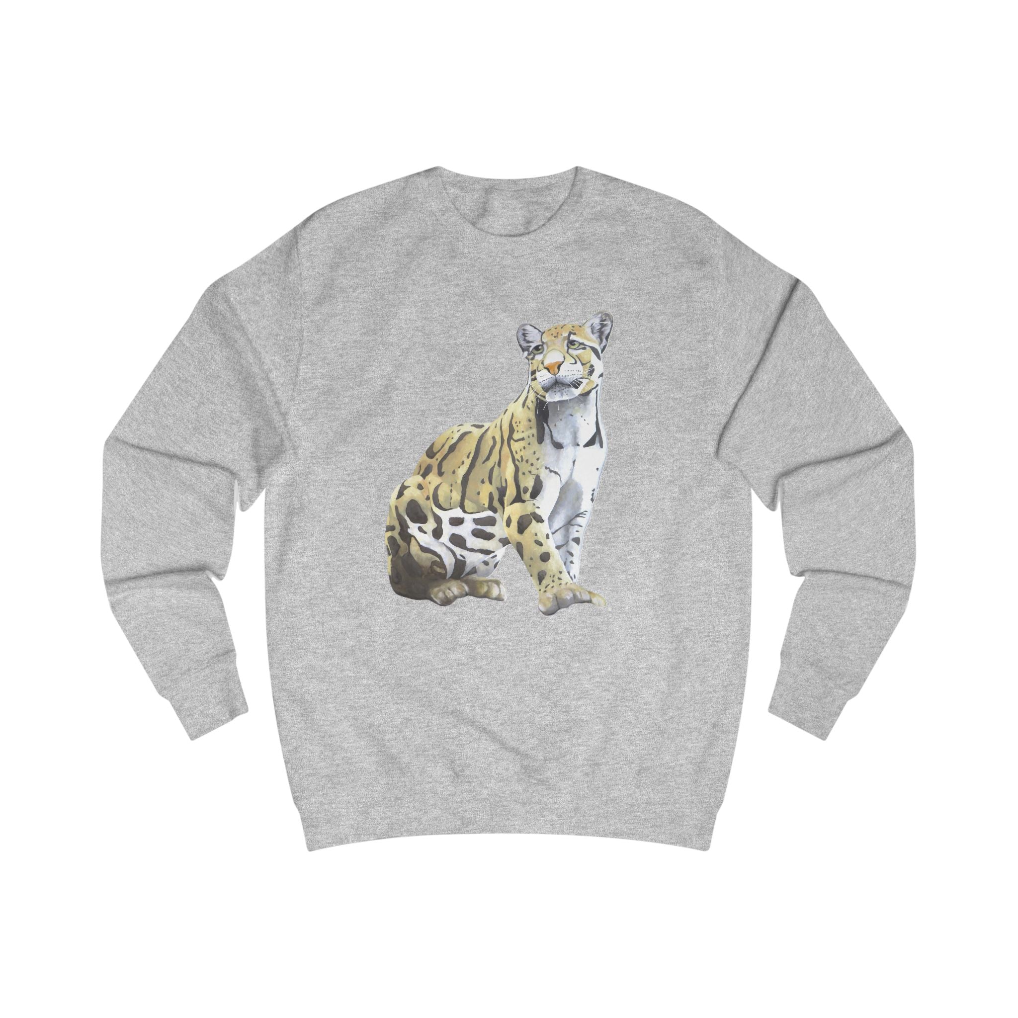 Clouded Leopard Graphic Sweatshirt