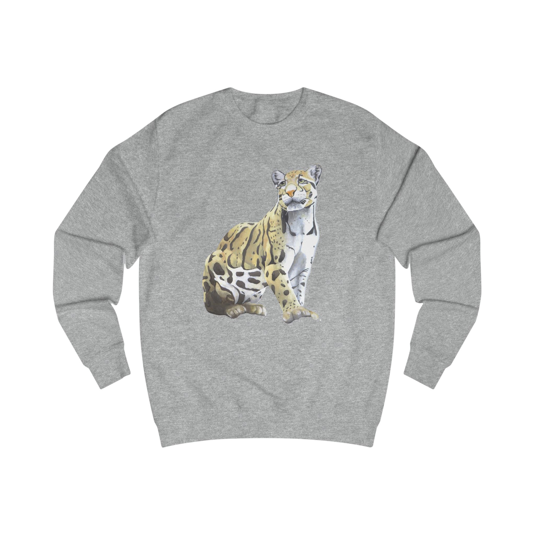 Clouded Leopard Graphic Sweatshirt