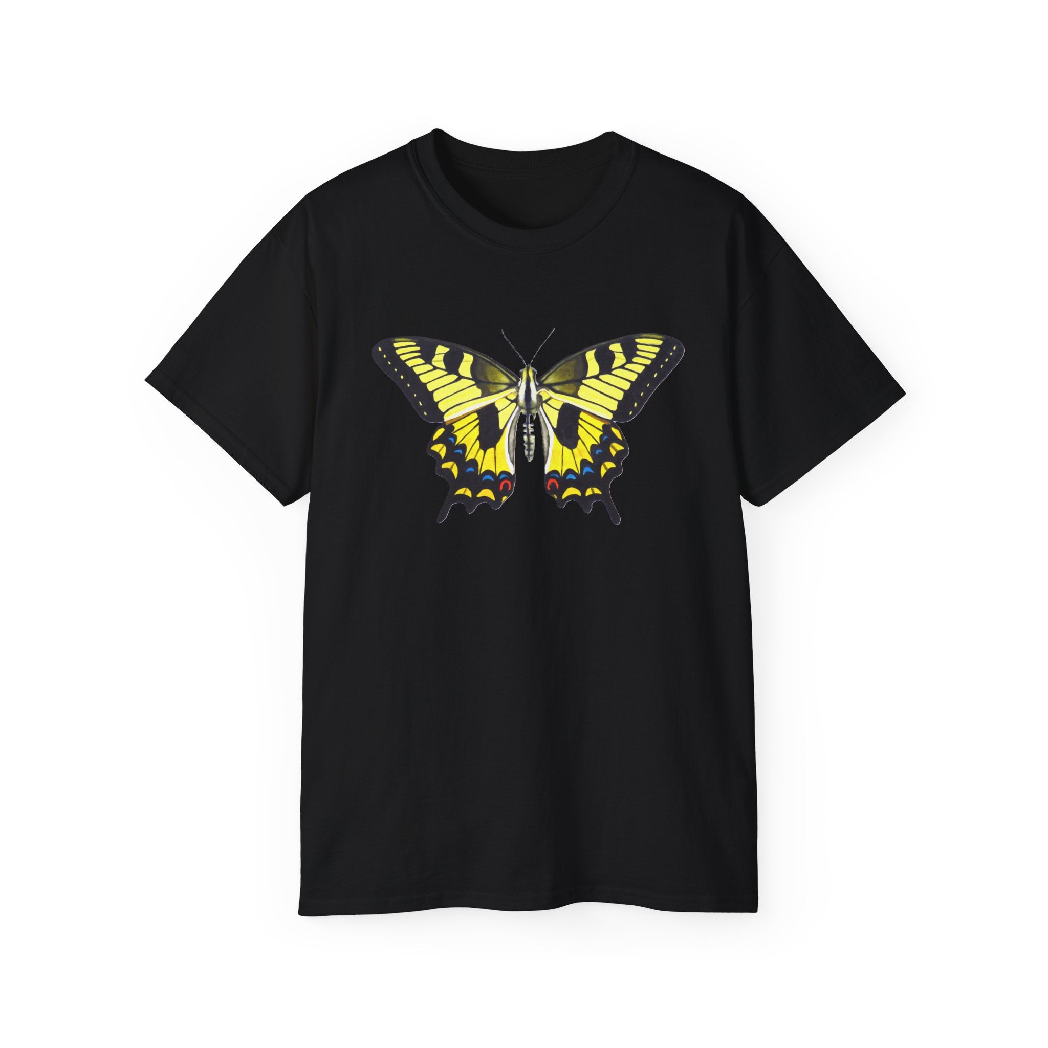 Yellow Butterfly Graphic Tee