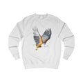 River Eagle Graphic Sweatshirt - Hand-Drawn African Nature Print