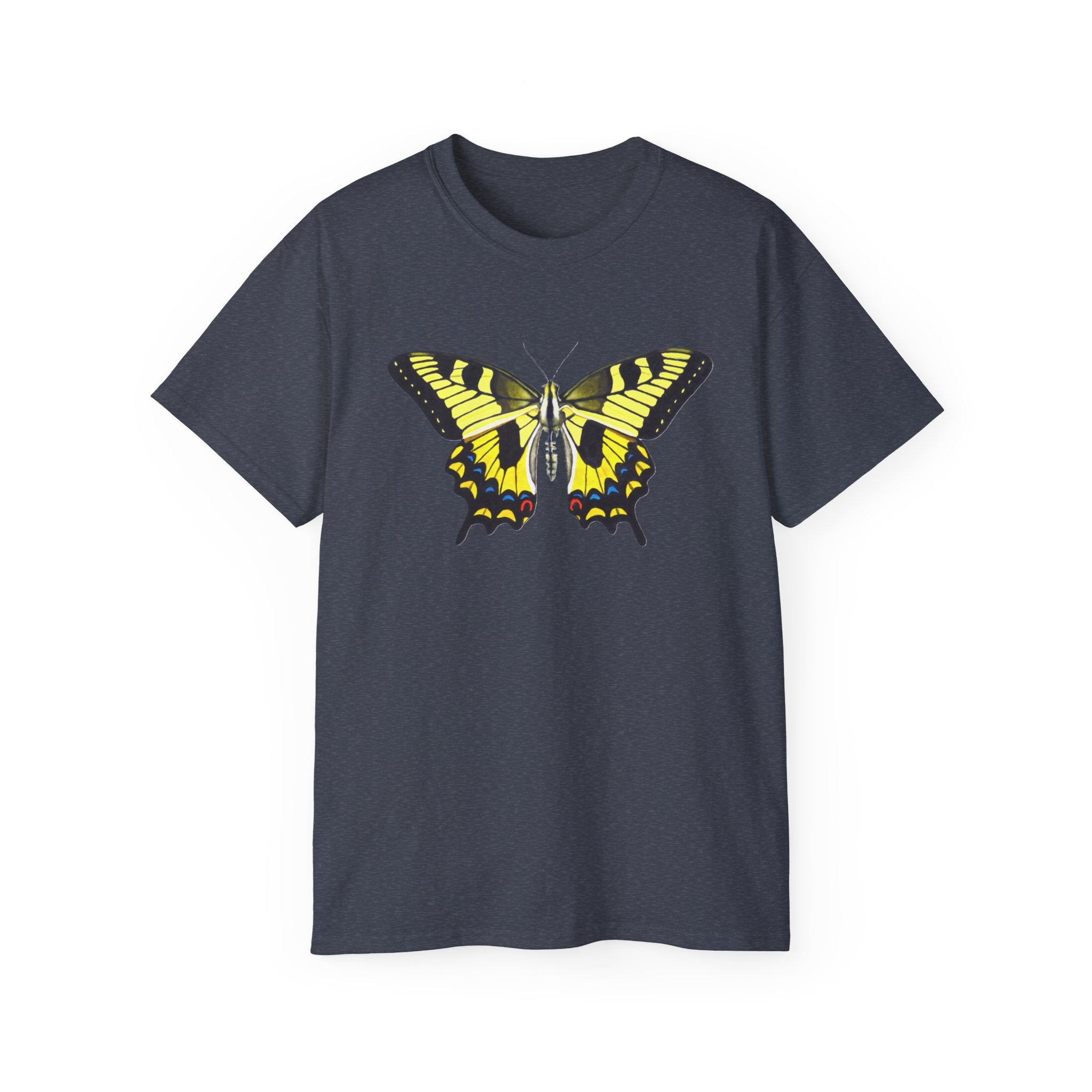 Yellow Butterfly Graphic Tee