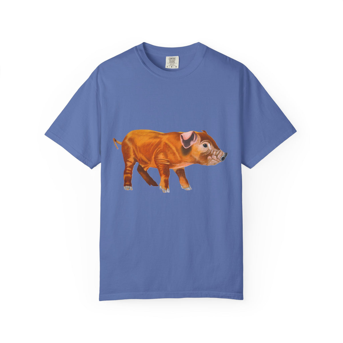 Pig Illustration T‑Shirt — Vintage Farm Animal Tee