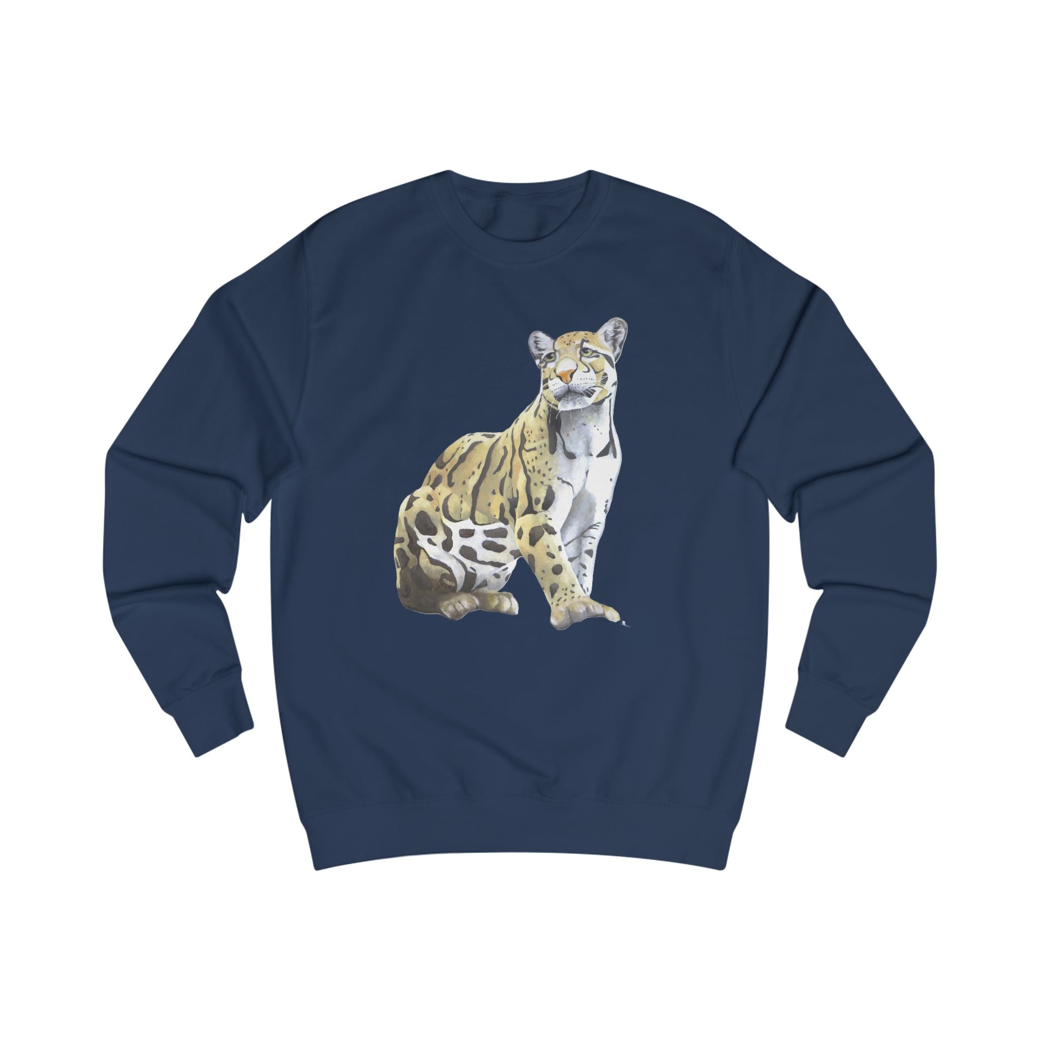 Clouded Leopard Graphic Sweatshirt