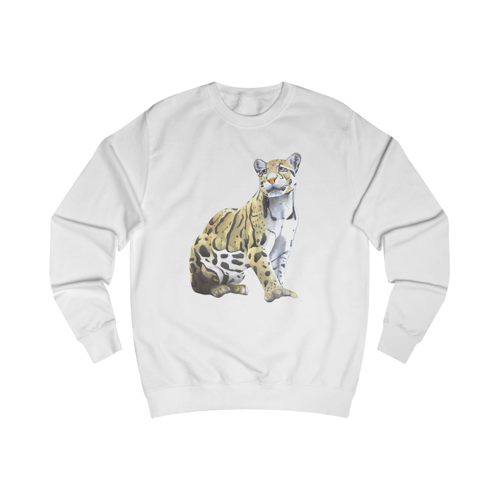 Clouded Leopard Graphic Sweatshirt