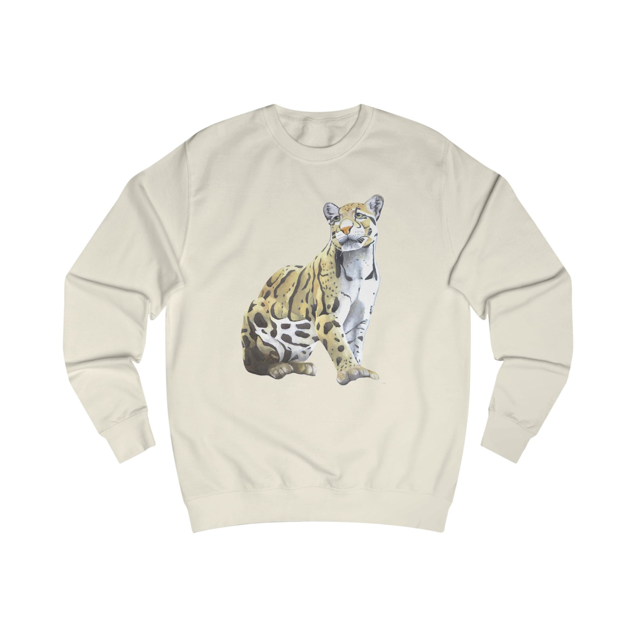 Clouded Leopard Graphic Sweatshirt