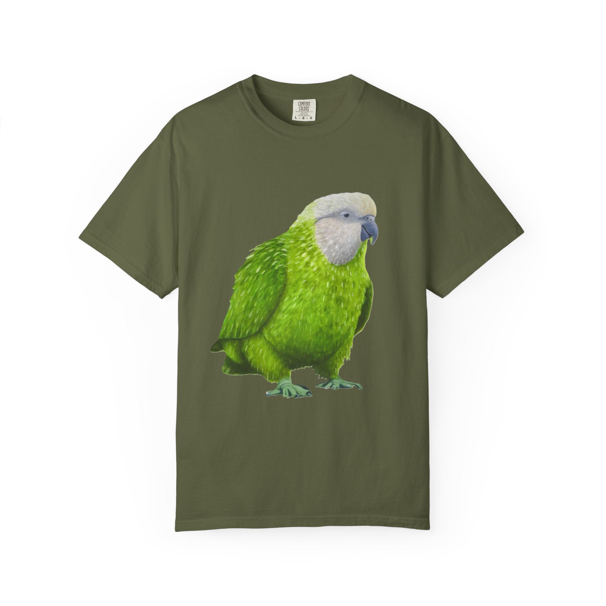 Kākāpo Bird Painted Tee