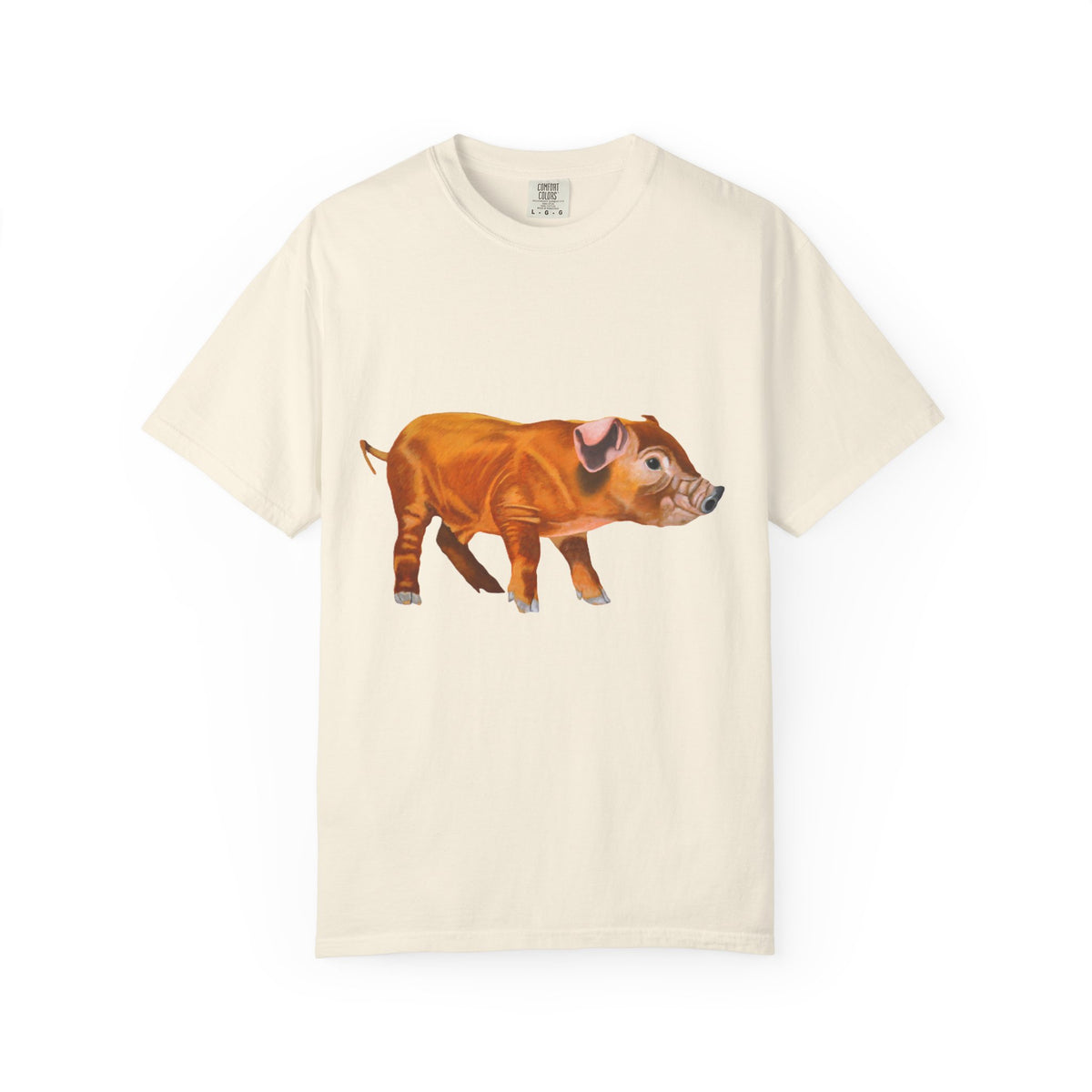 Pig Illustration T‑Shirt — Vintage Farm Animal Tee