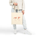 Flamingo Pair - Canvas Tote Bag