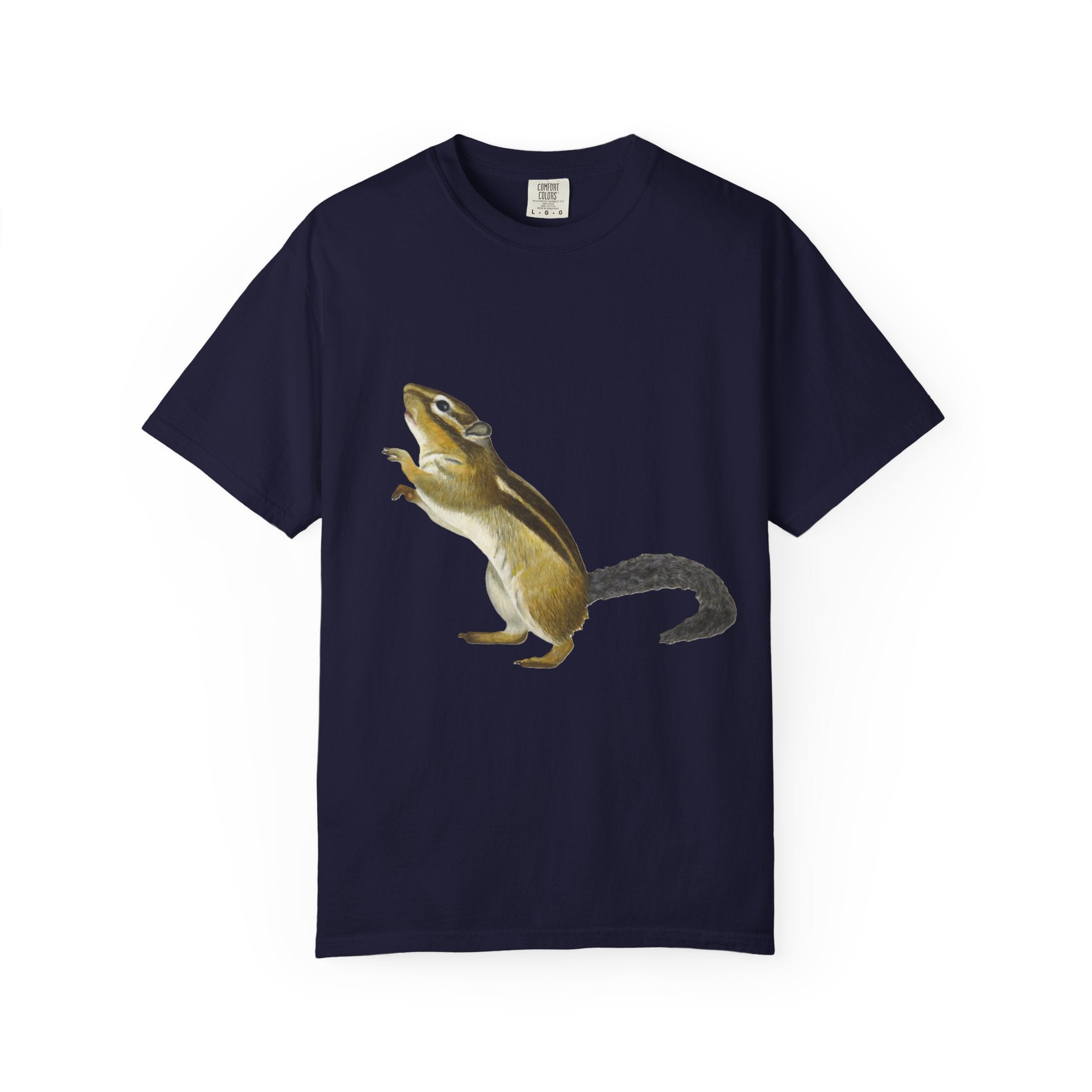 Chipmunk Illustration Tee