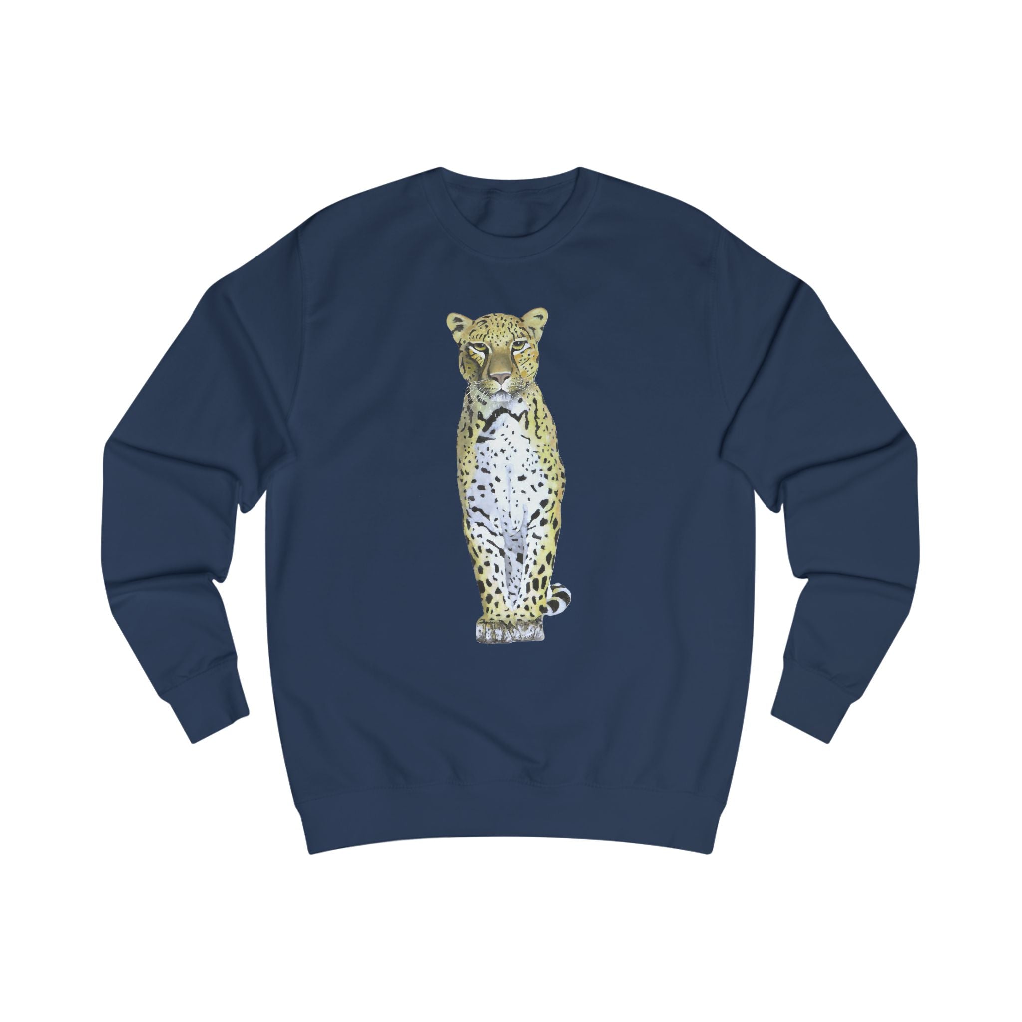Spotted Leopard Graphic Sweatshirt