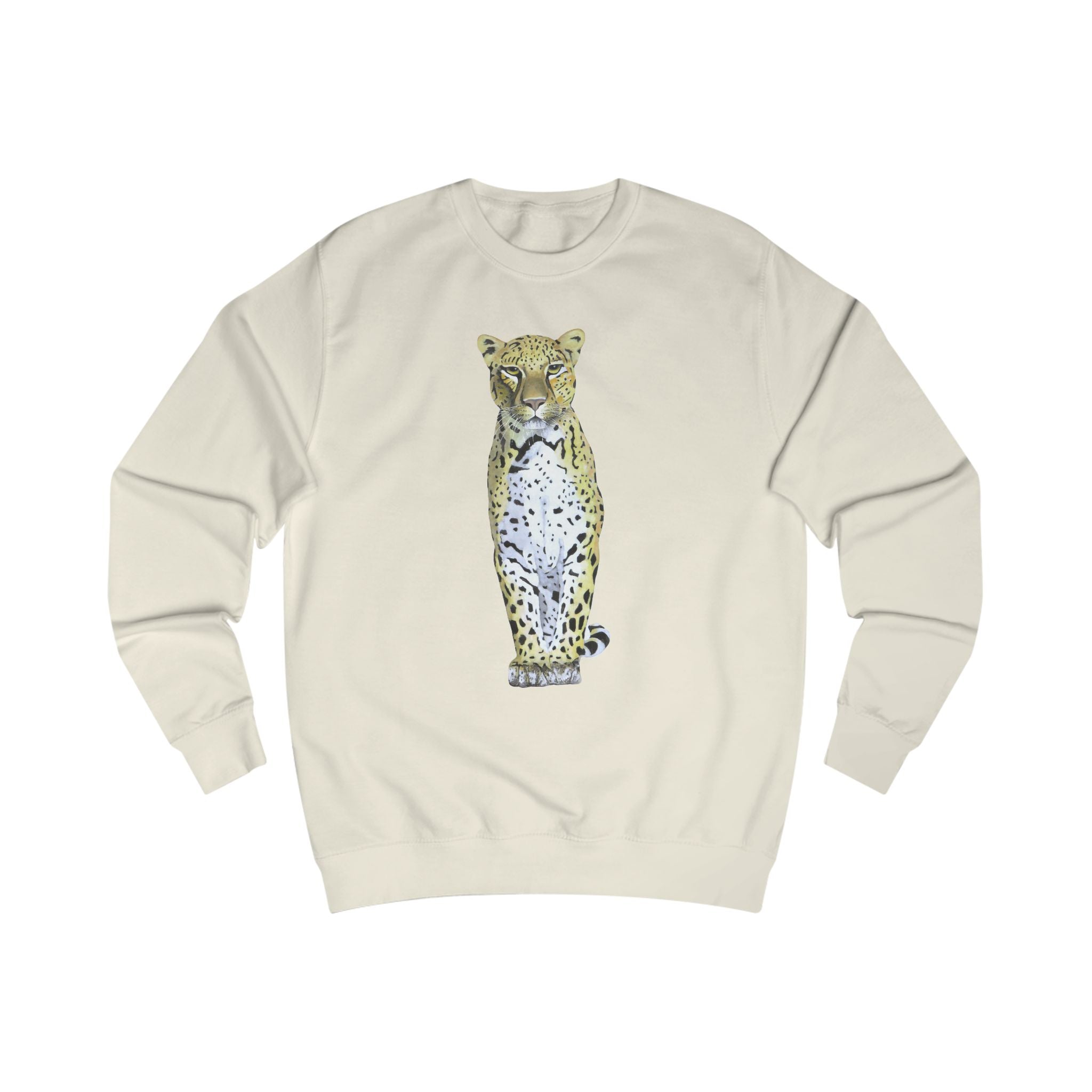 Spotted Leopard Graphic Sweatshirt