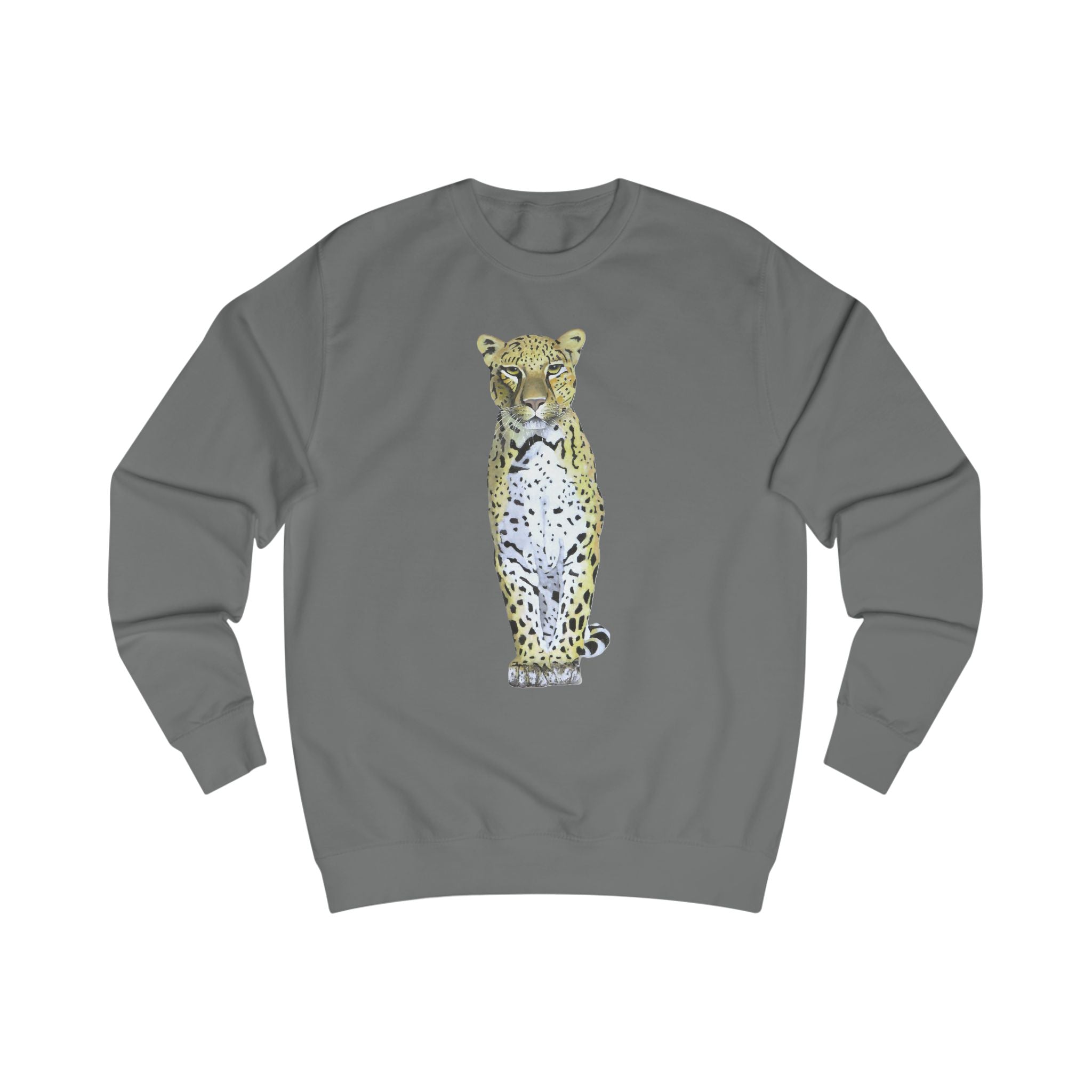 Spotted Leopard Graphic Sweatshirt