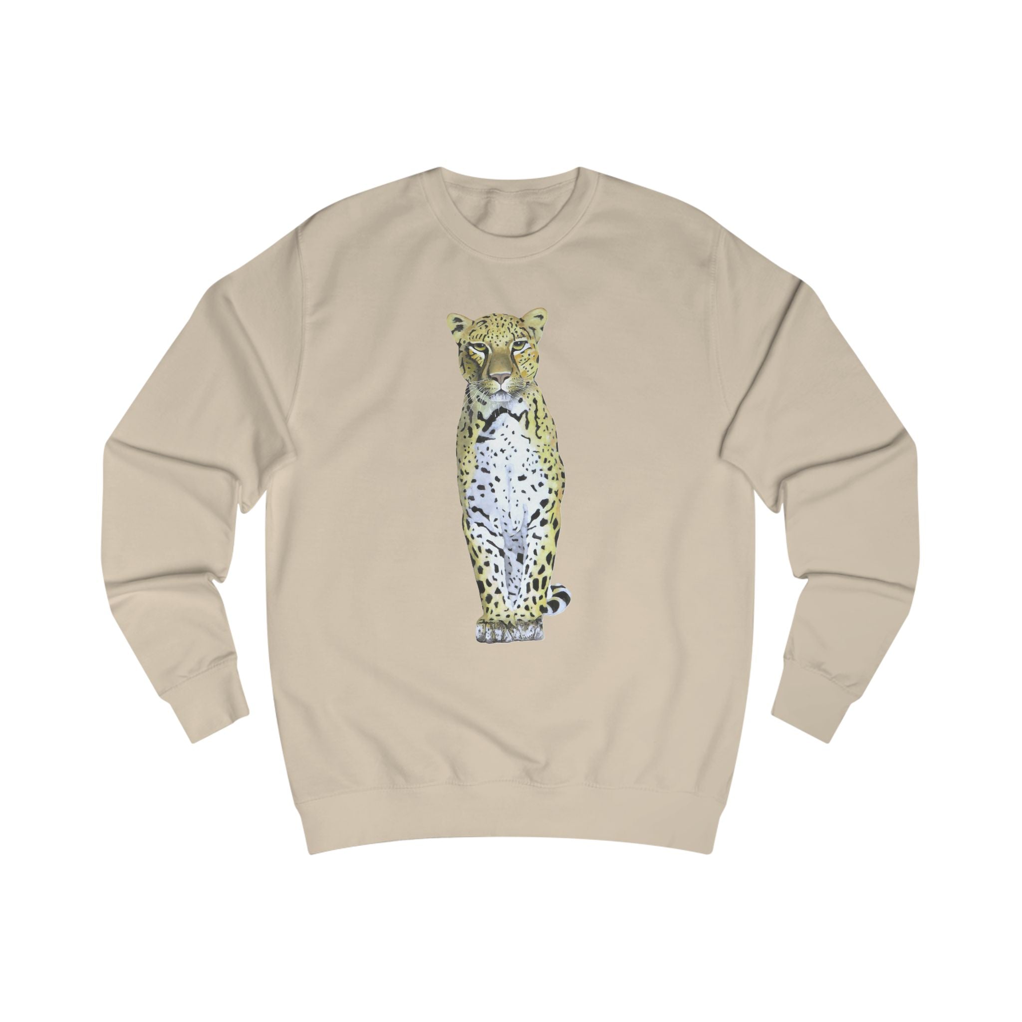 Spotted Leopard Graphic Sweatshirt