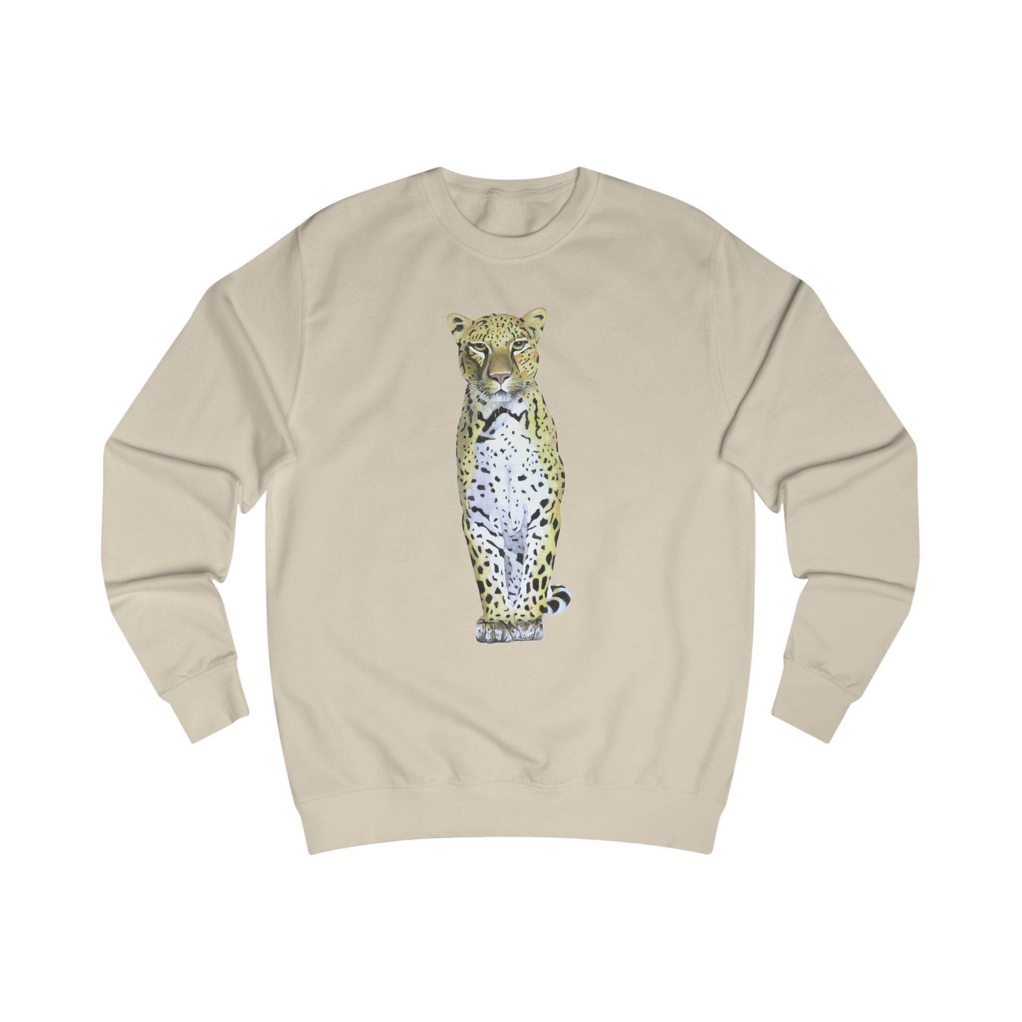Spotted Leopard Graphic Sweatshirt