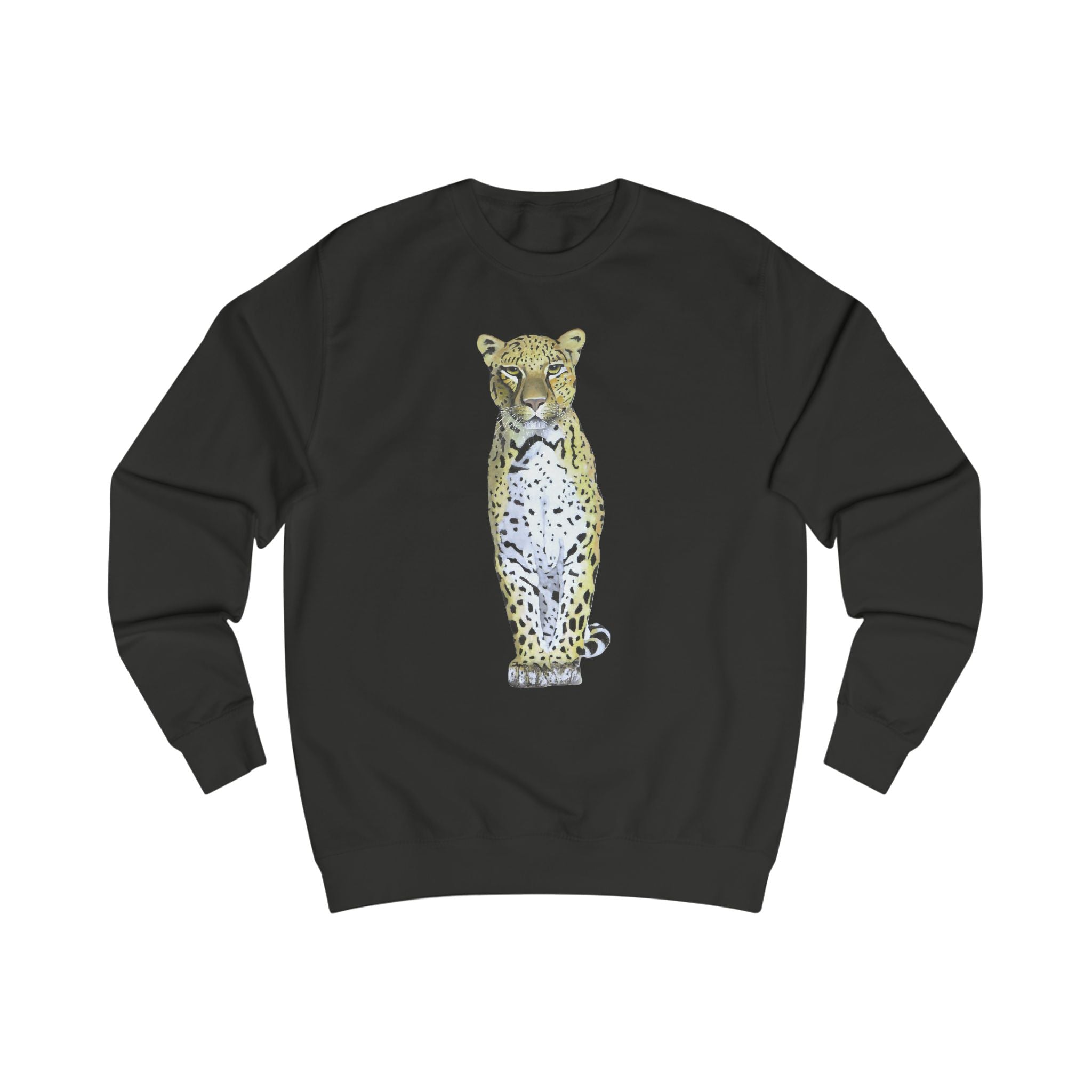 Spotted Leopard Graphic Sweatshirt