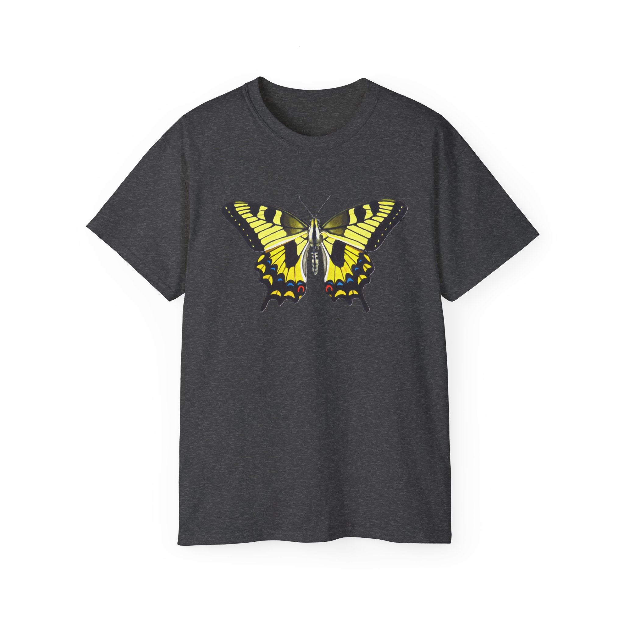 Yellow Butterfly Graphic Tee