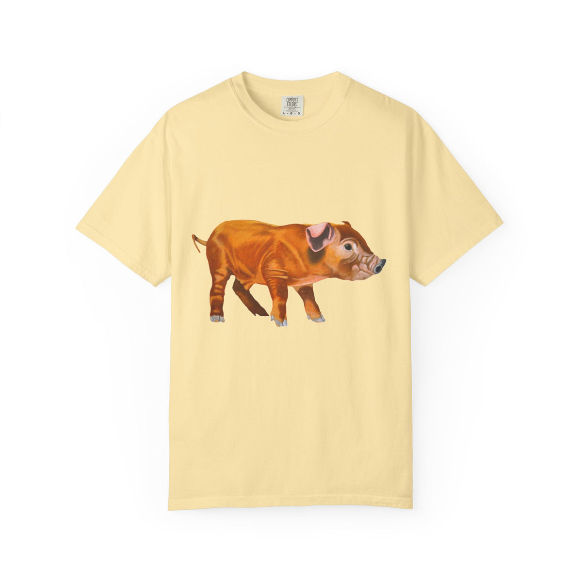Pig Illustration T‑Shirt — Vintage Farm Animal Tee