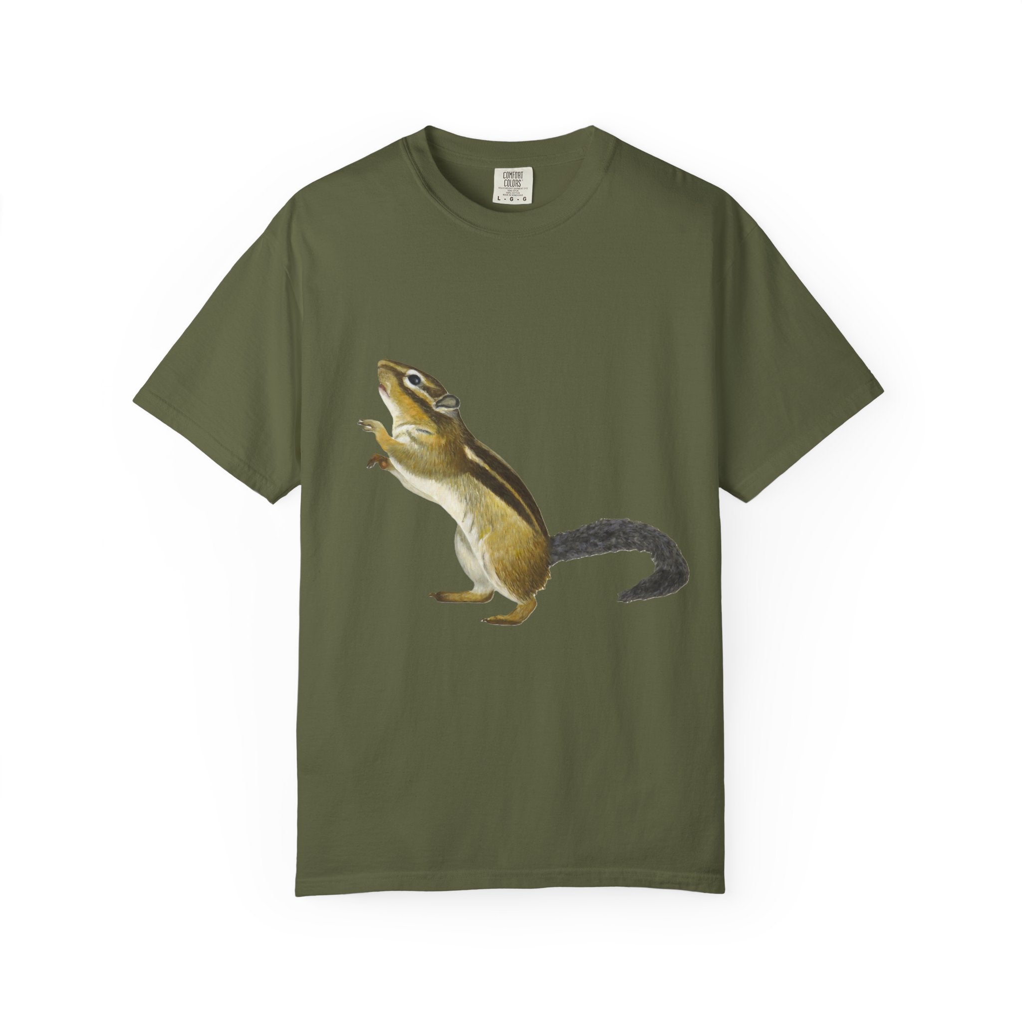 Chipmunk Illustration Tee