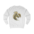 Woodland Squirrel Graphic Sweatshirt - Vintage Wildlife Art Print